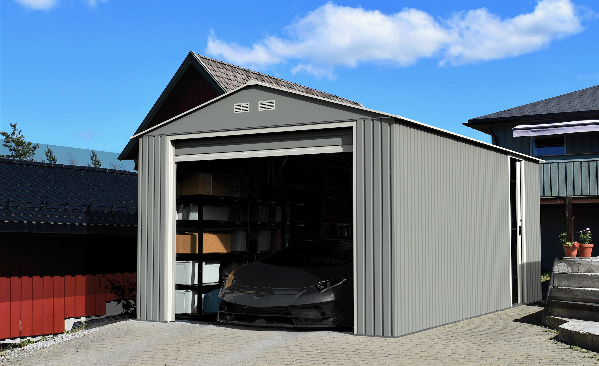 Garages and larger sheds