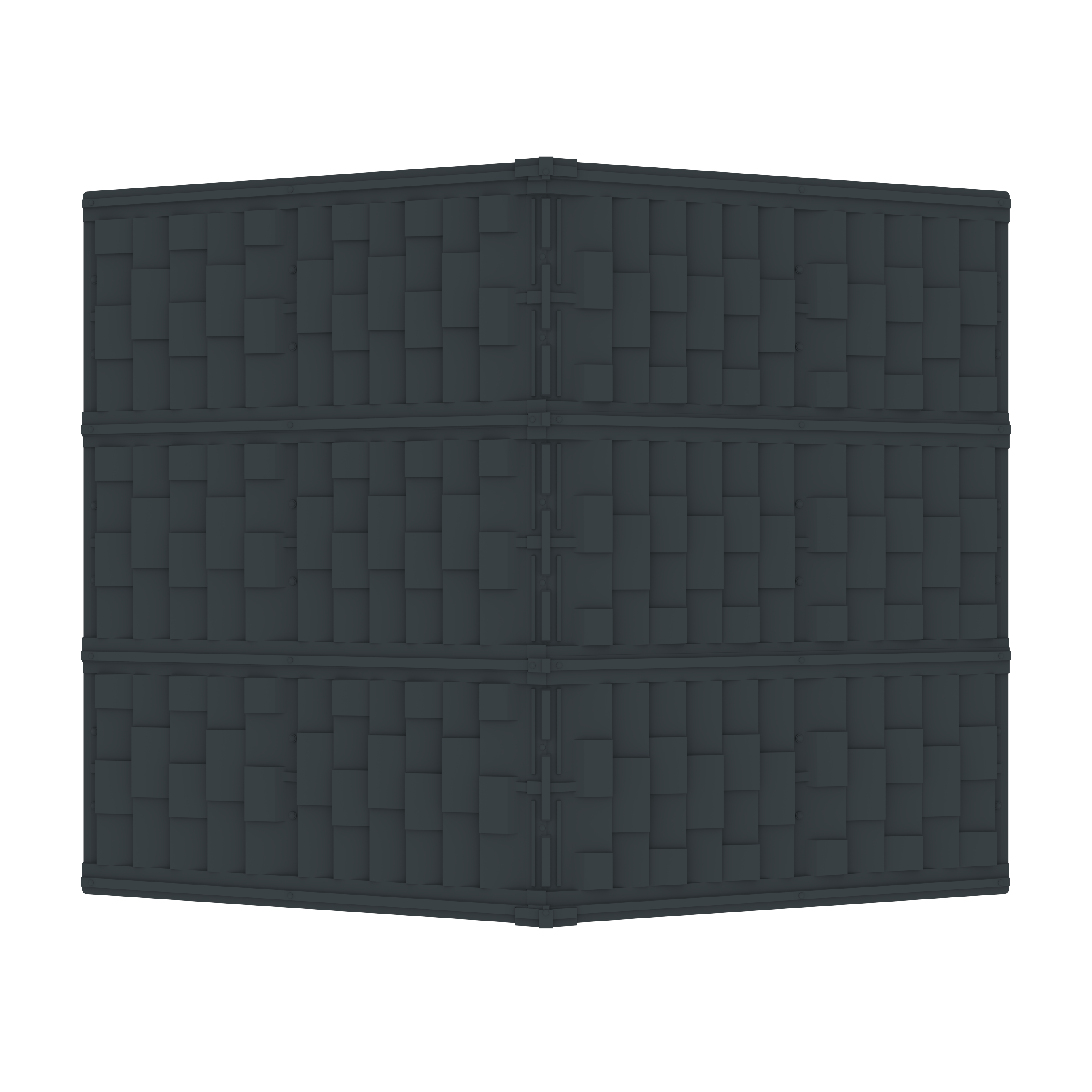 Duramax Woodside Plus 10.5x8 Vinyl Resin Outdoor Storage Shed With Foundation Kit