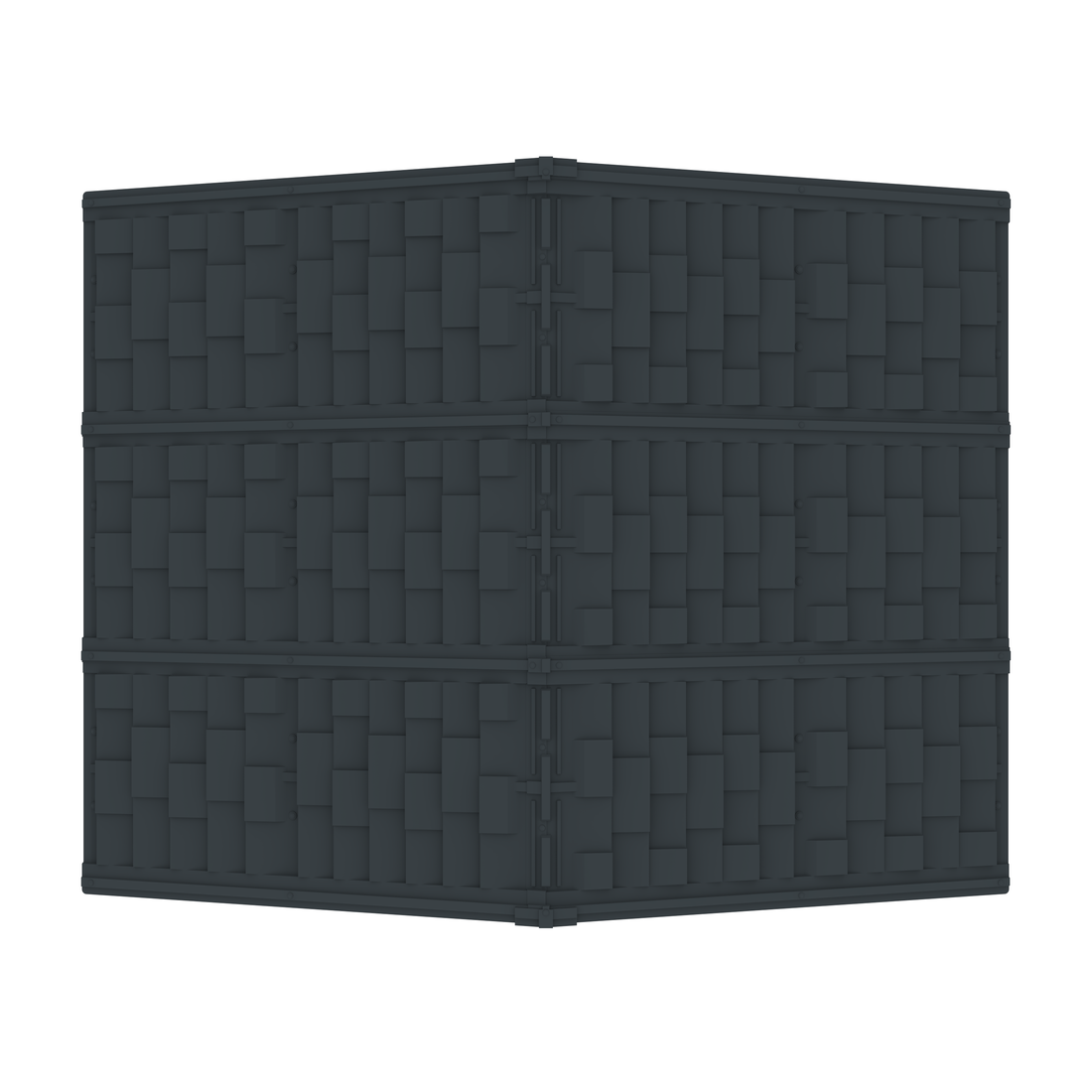 Duramax Woodside Plus 10.5x8 Vinyl Resin Outdoor Storage Shed With Foundation Kit