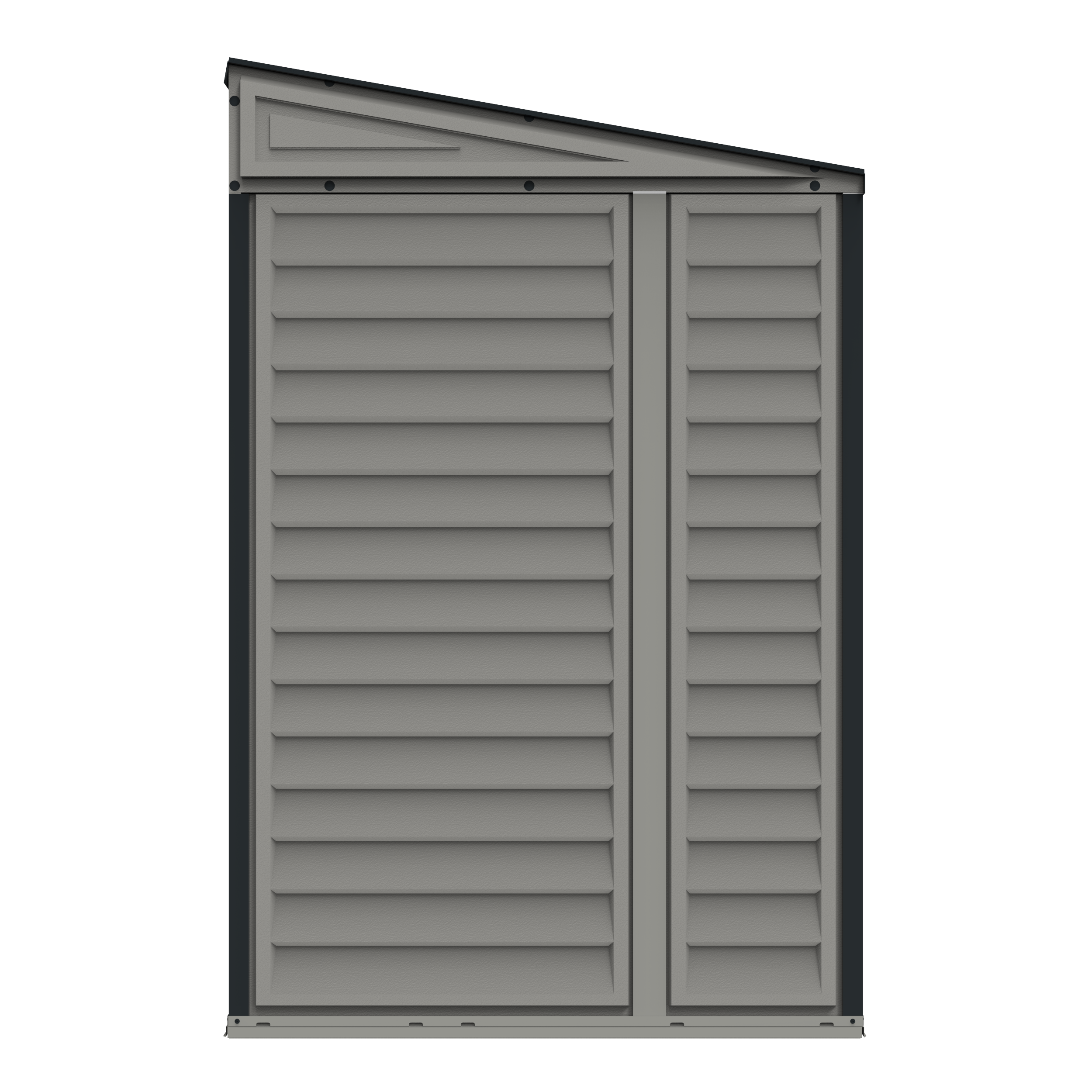 Duramax 4ft x 10ft Sidemate Plus Vinyl Resin Outdoor Storage Shed With Foundation Kit
