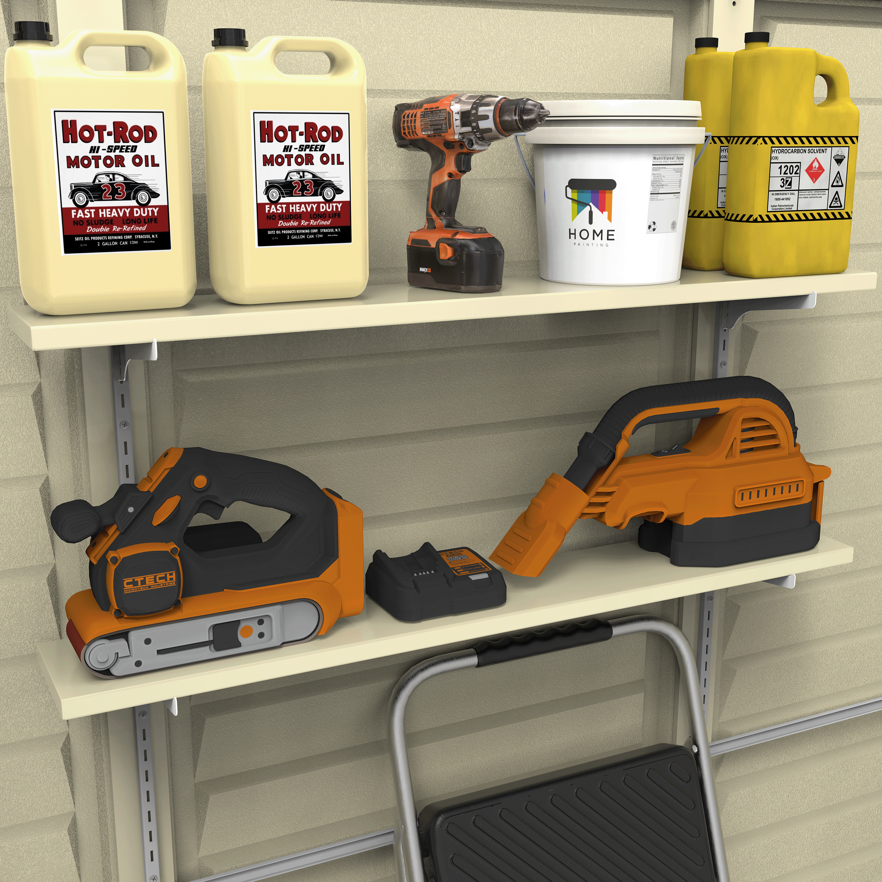 Shelf Kit 12" Deep x 36" Wide Double Shelf