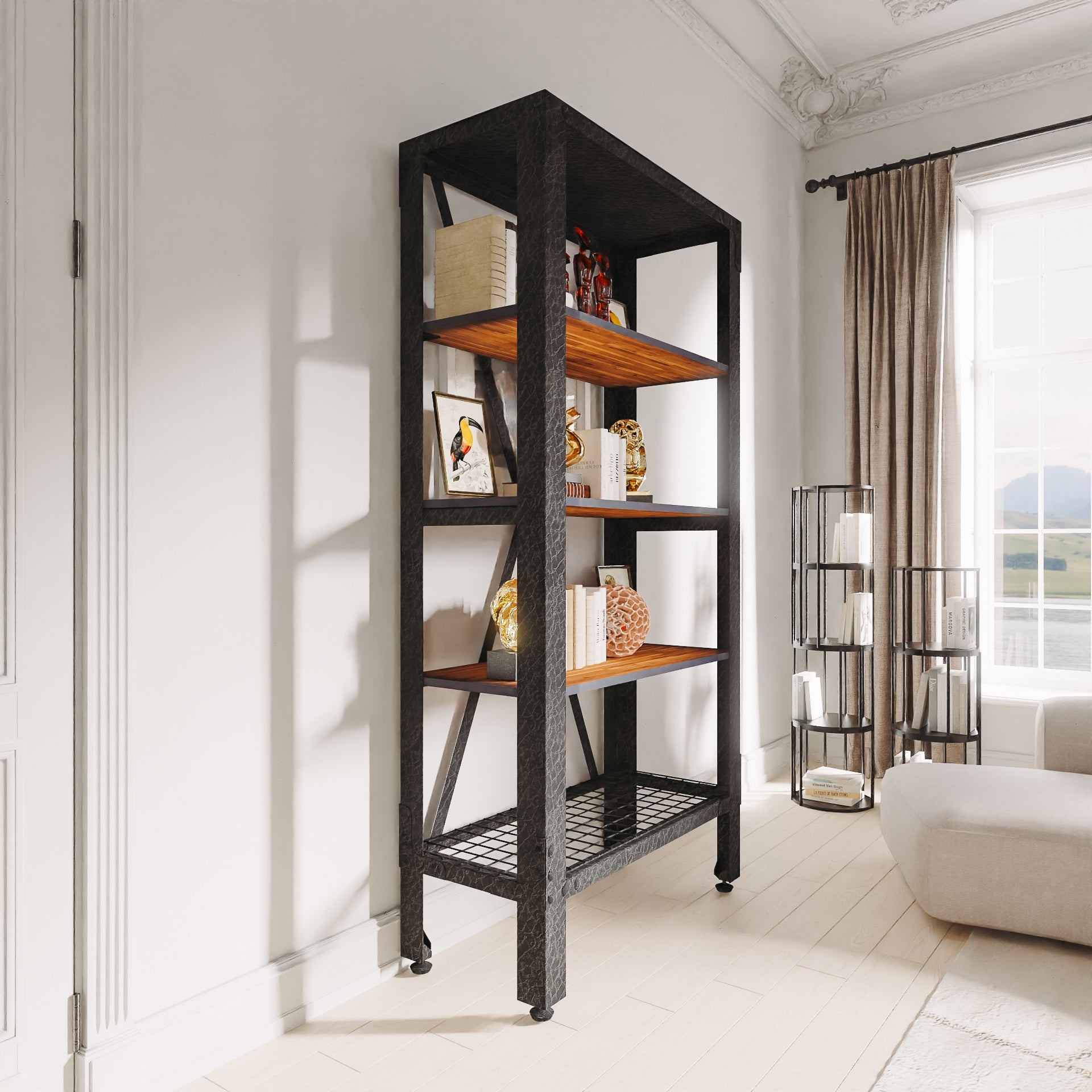 Duramax Industrial Metal and Wood Storage Shelving