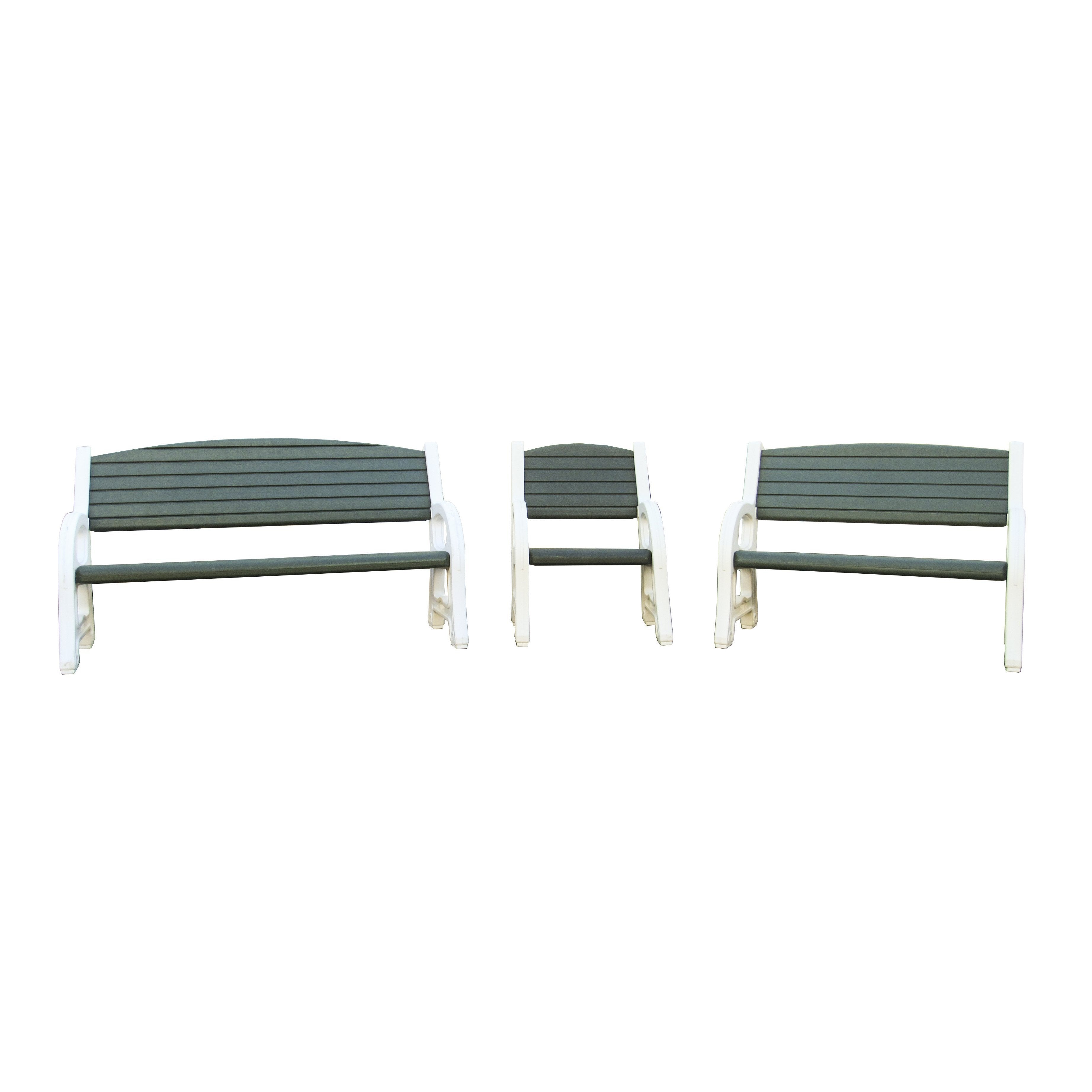 Cosmoplast furniture Garden Bench Love Seat