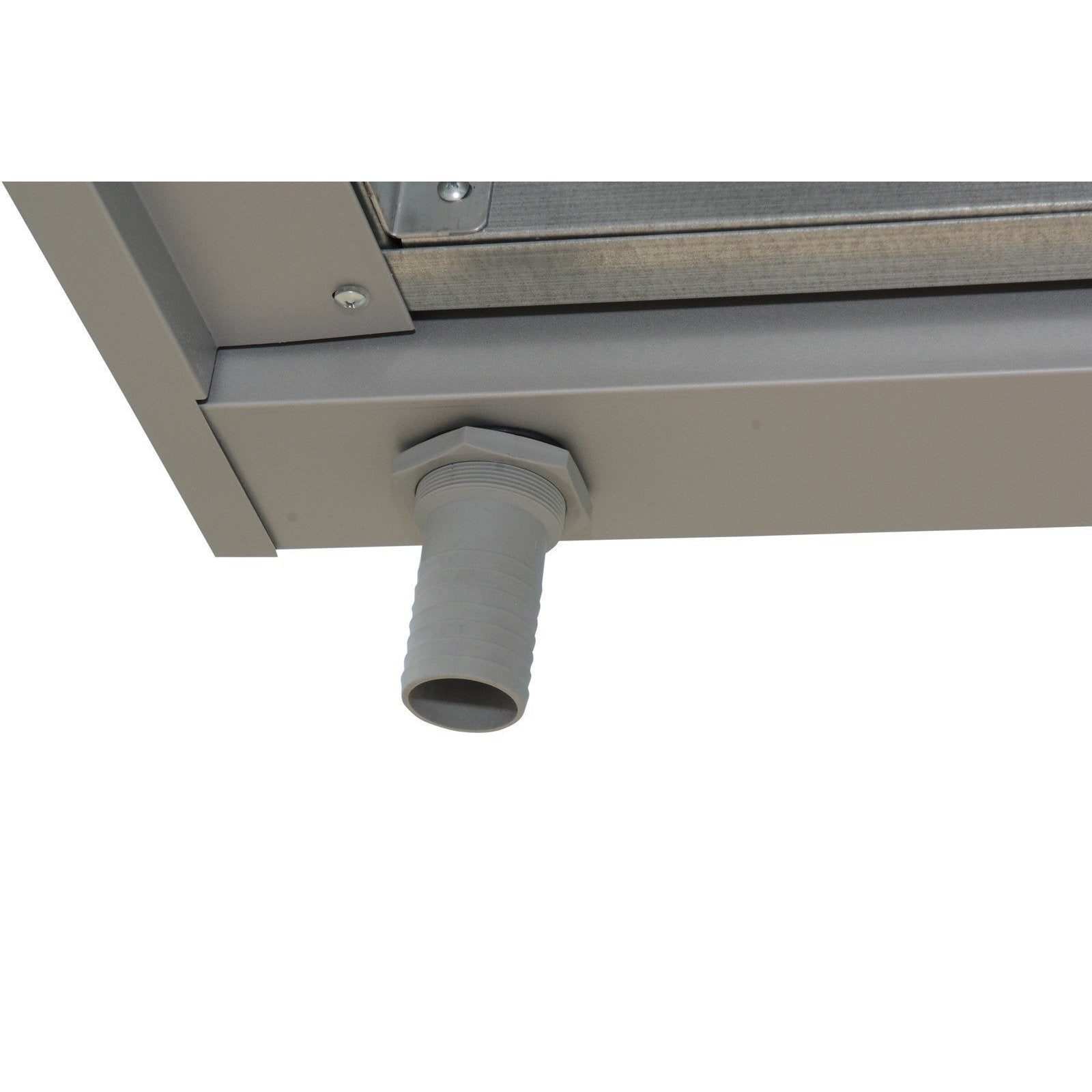 Duramax Carport Duramax 9ft x 17ft Palladium Metal Car Shelter Silver