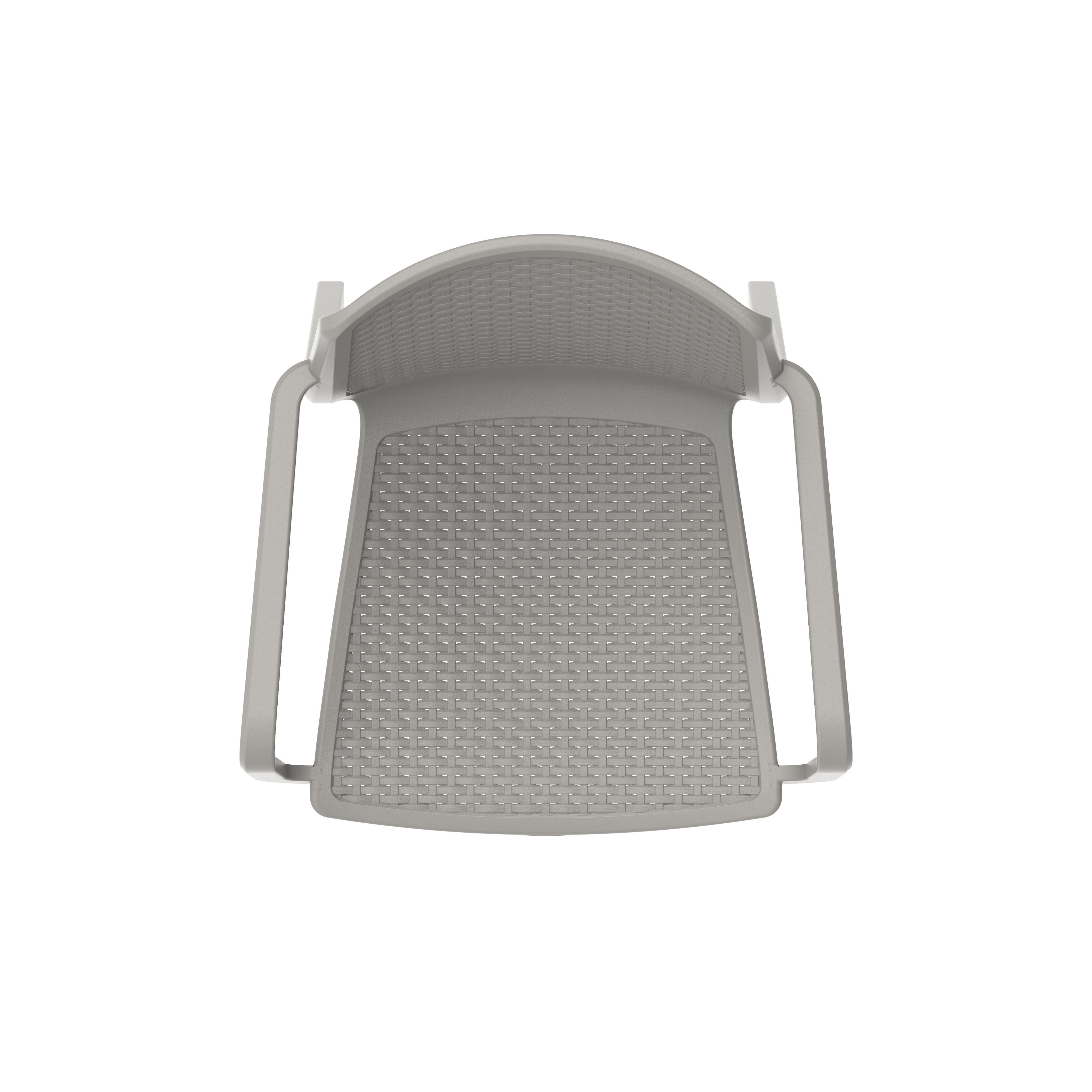 Duramax Chairs Duramax Rattan Armchair Gray