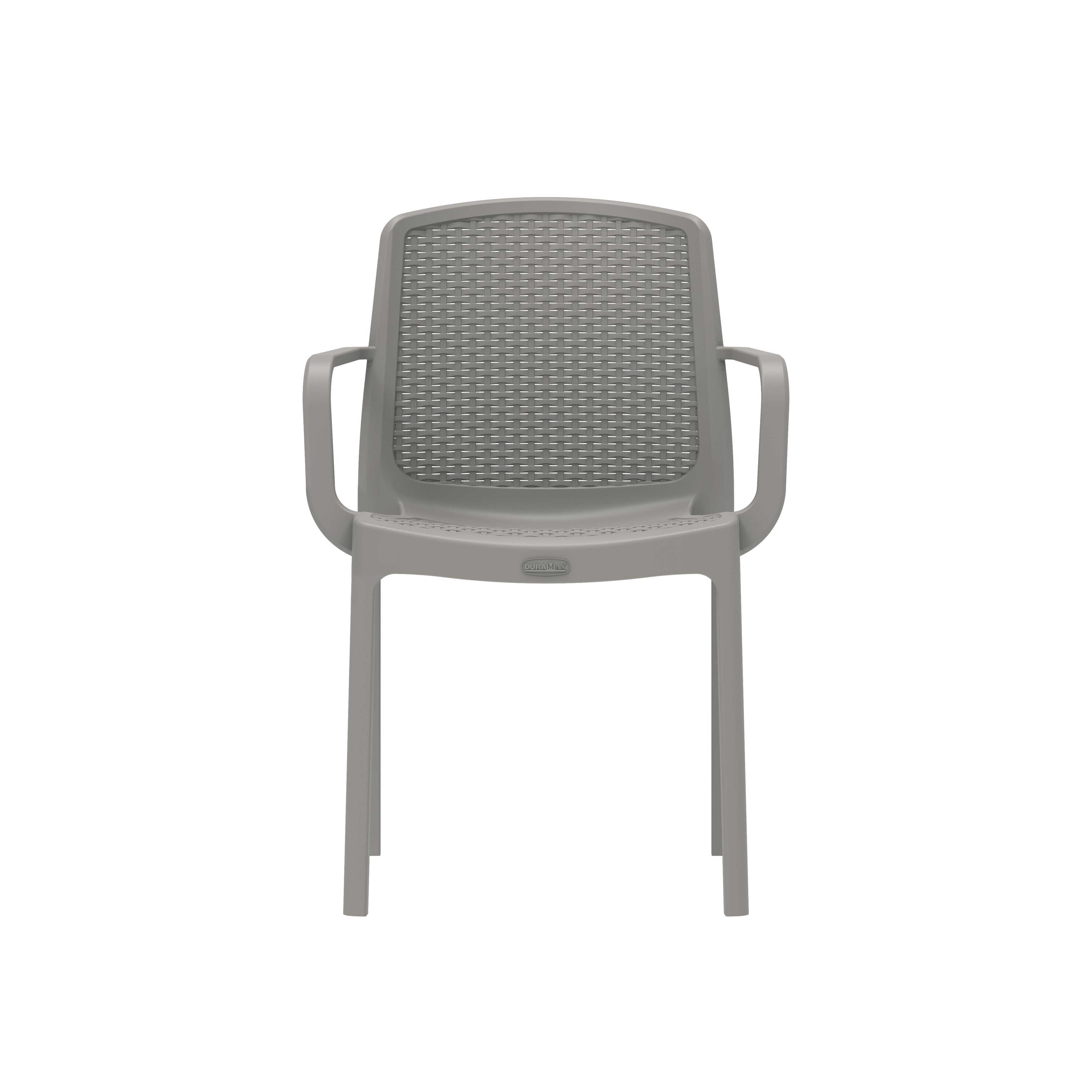 Duramax Chairs Duramax Rattan Armchair Gray