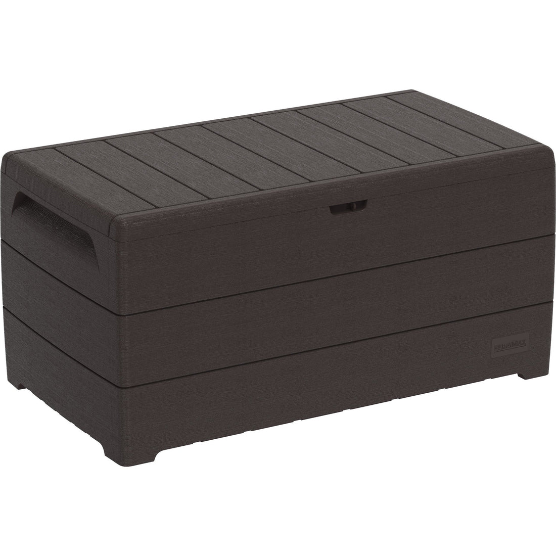 Duramax Deck Box Brown Duramax 110 Gallon Outdoor Deck Box