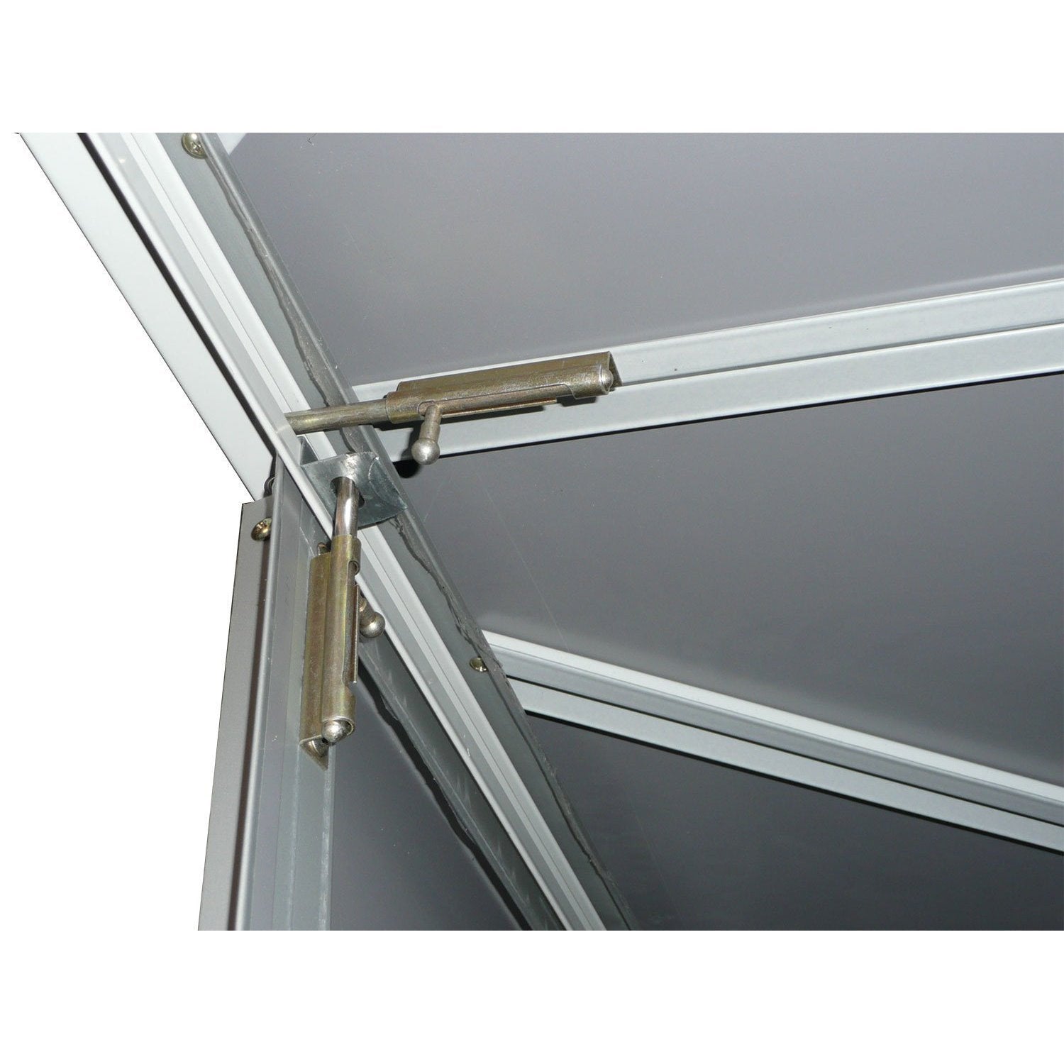 Duramax Enclosures Duramax 5ft x 3ft Metal Garbage Can Storage  Anthracite w/ white trim