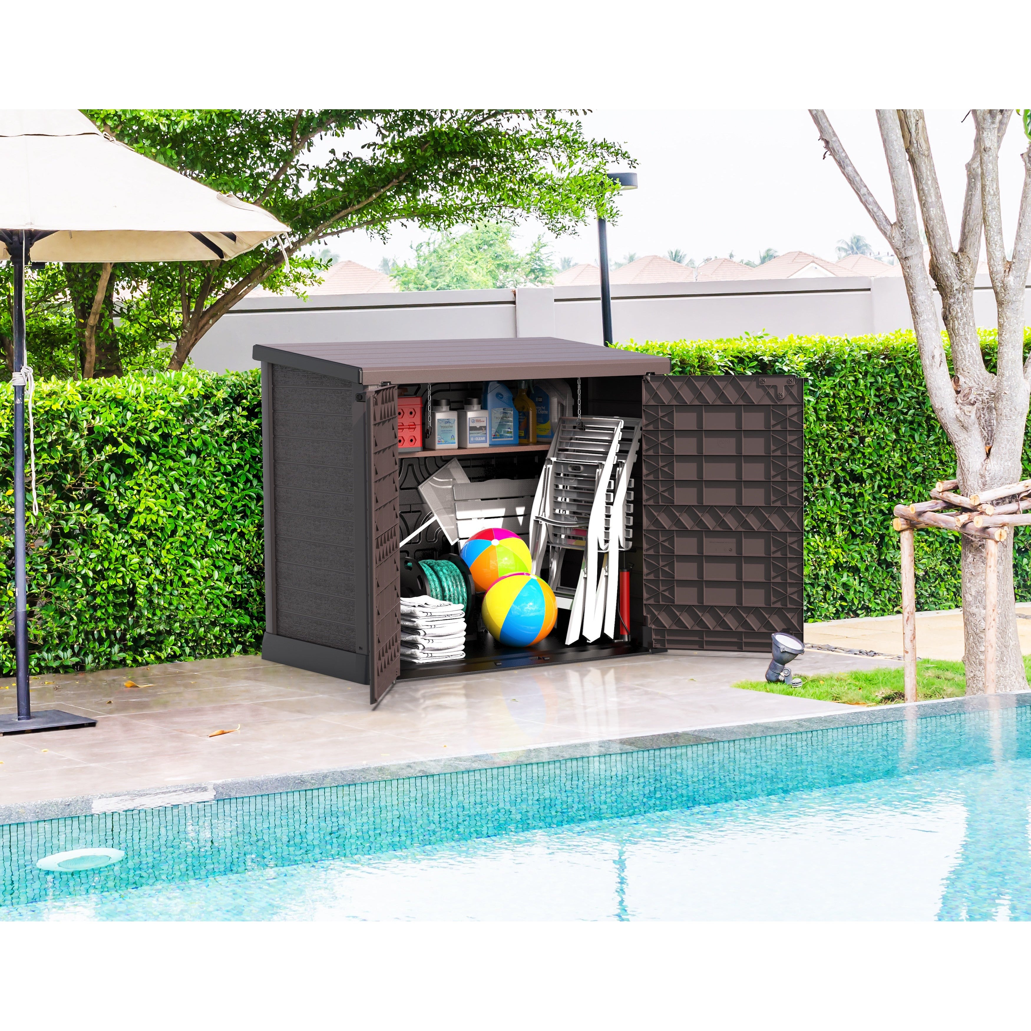 Duramax Enclosures Duramax StoreAway Flat Lid 1200L (2 Colors)