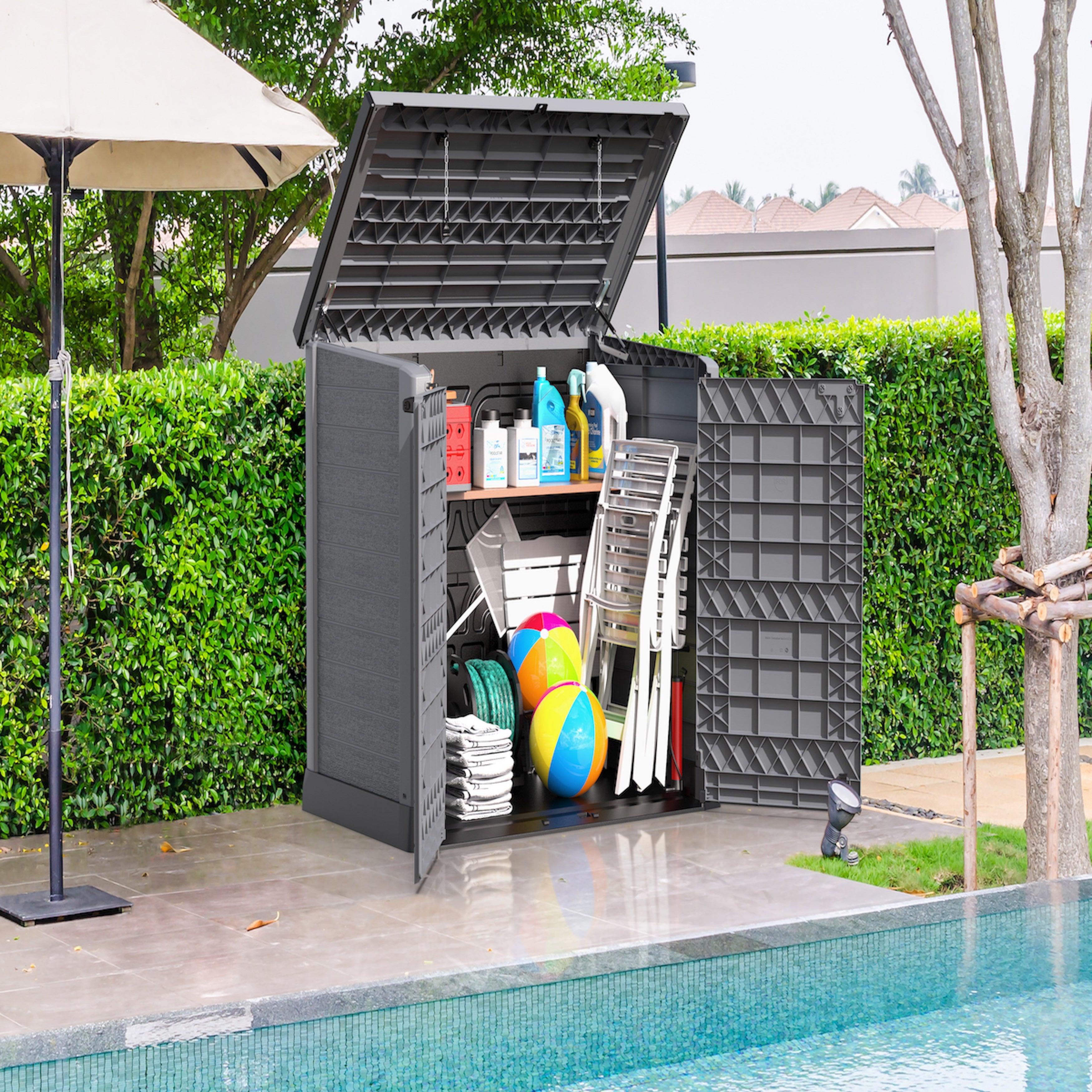 Duramax Enclosures Duramax StoreAway Flat Lid 1200L (2 Colors)