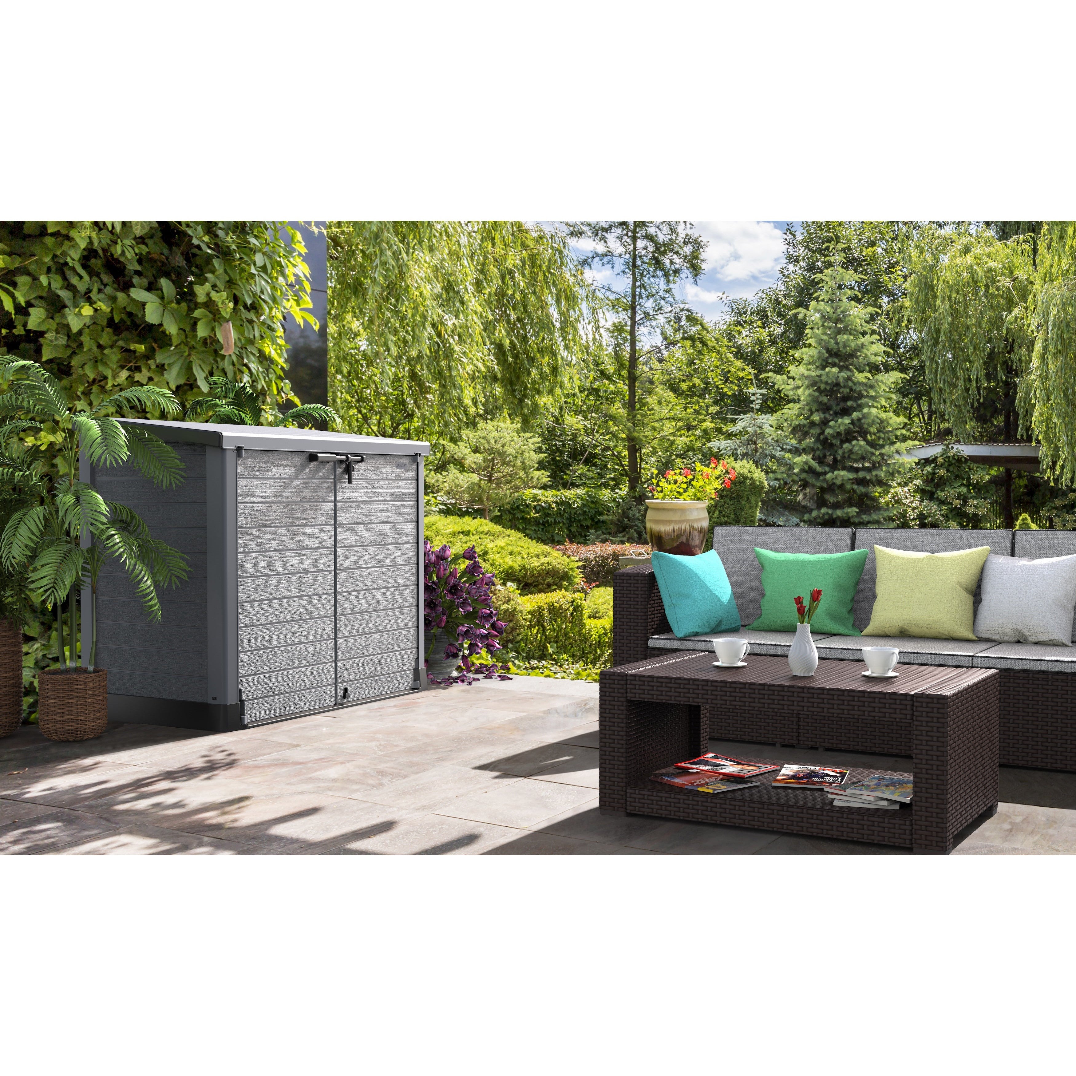 Duramax Enclosures Duramax StoreAway Flat Lid 1200L (2 Colors)