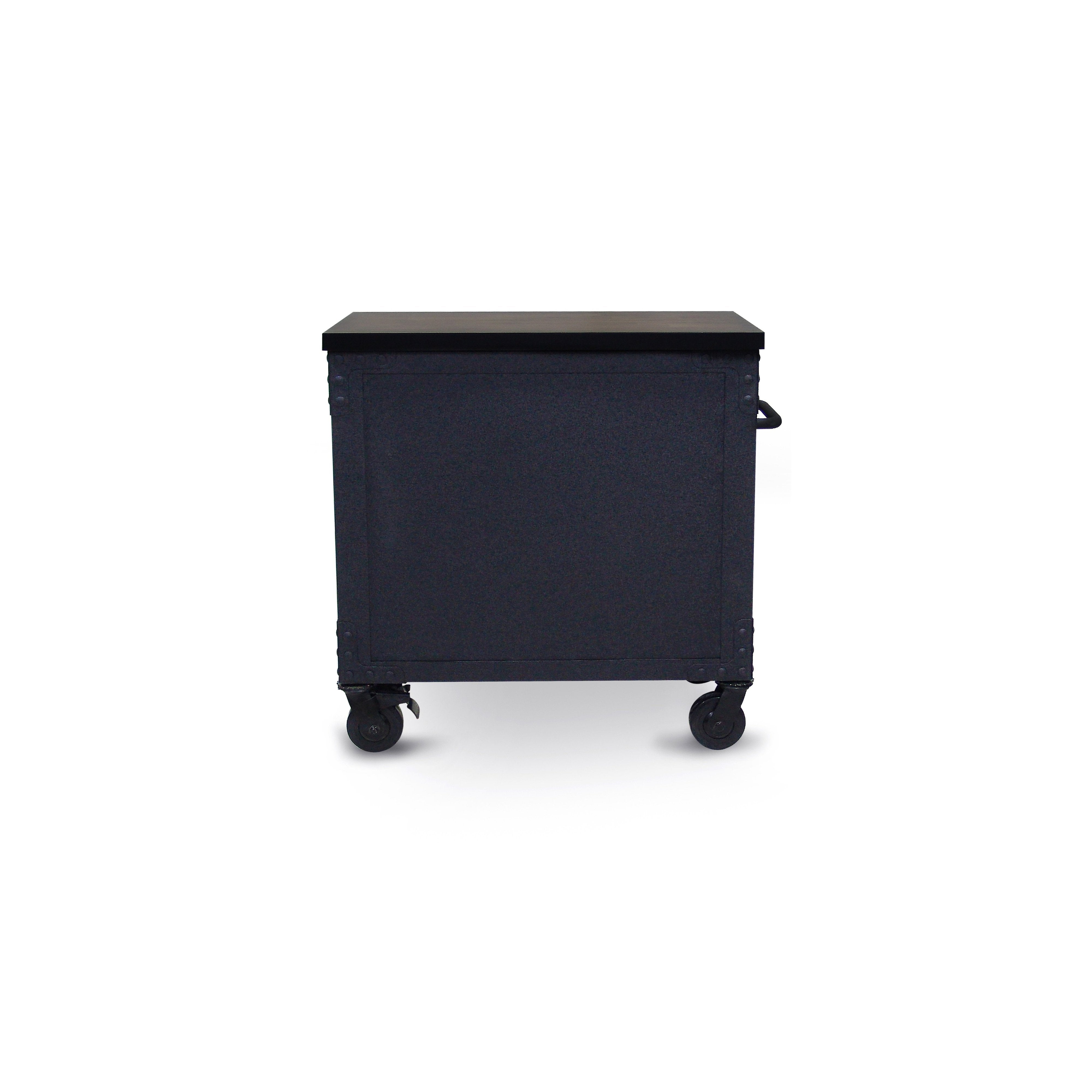 Duramax furniture Duramax 36 In. 5-Drawers Rolling Tool Chest with Wood Top