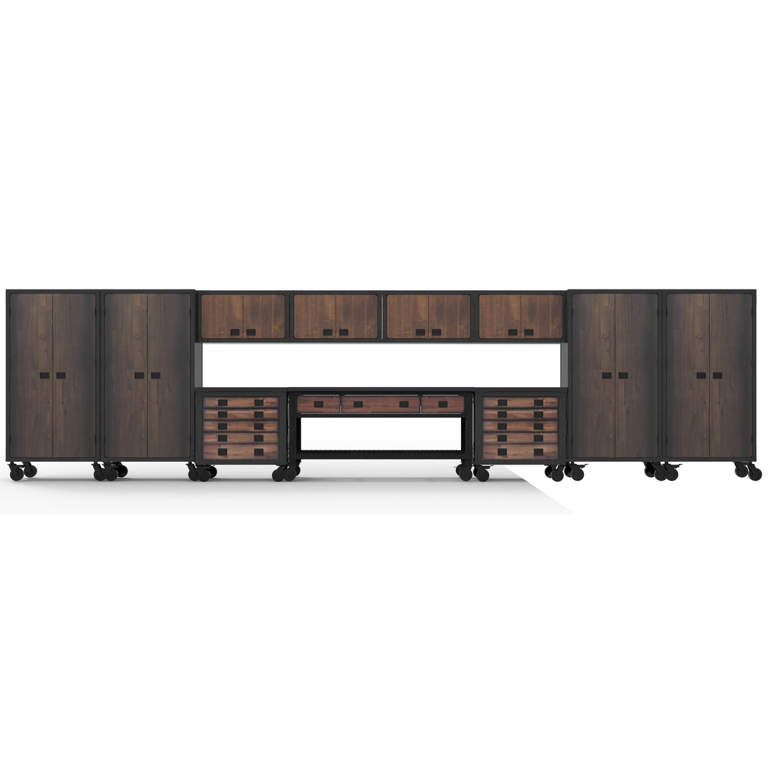 Duramax garage storage Duramax 11-Piece Garage Storage Combo Set with Workbench, Tool Chests, Wall Cabinets and Free Standing Cabinets
