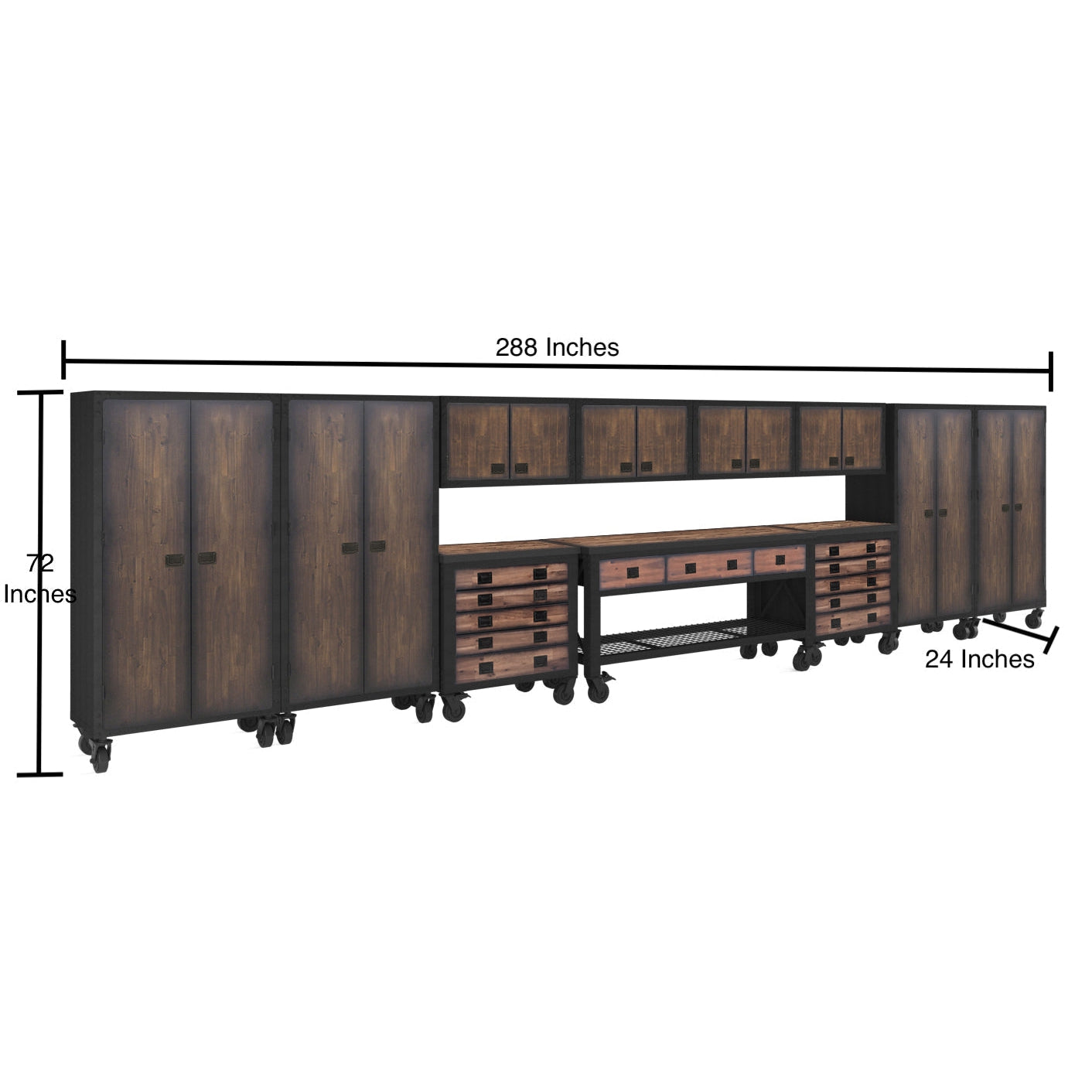 Duramax garage storage Duramax 11-Piece Garage Storage Set with Workbench, Tool Chests, Wall Cabinets and Free Standing Cabinets