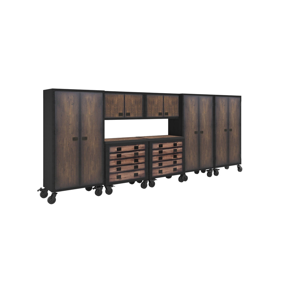 Duramax garage storage Duramax 7-Piece Garage Storage Set with Tool Chests, Wall Cabinets and Free Standing Cabinets