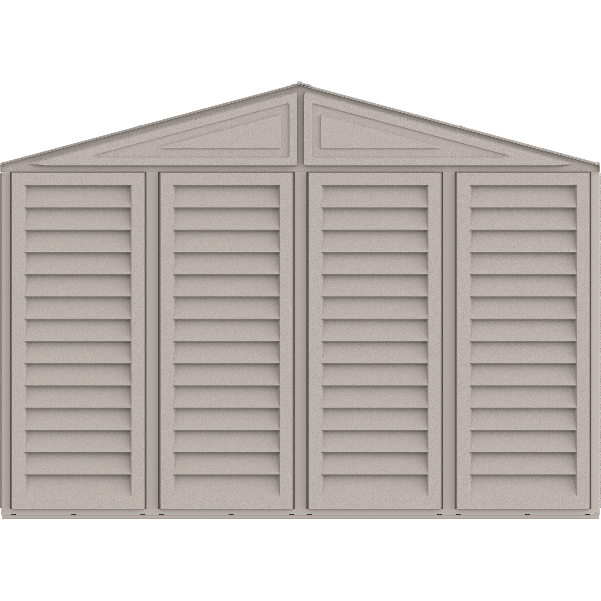 Duramax Garages Duramax 10.5ft x 15ft Vinyl Garage with Foundation Kit and Windows