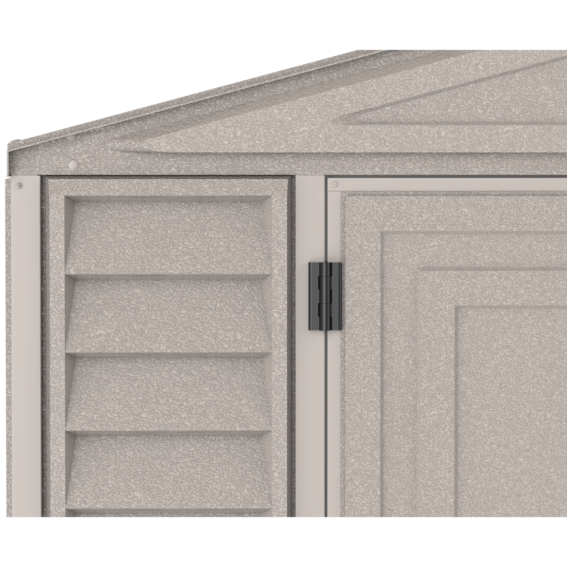 Duramax Garages Duramax 10.5ft x 15ft Vinyl Garage with Foundation Kit and Windows