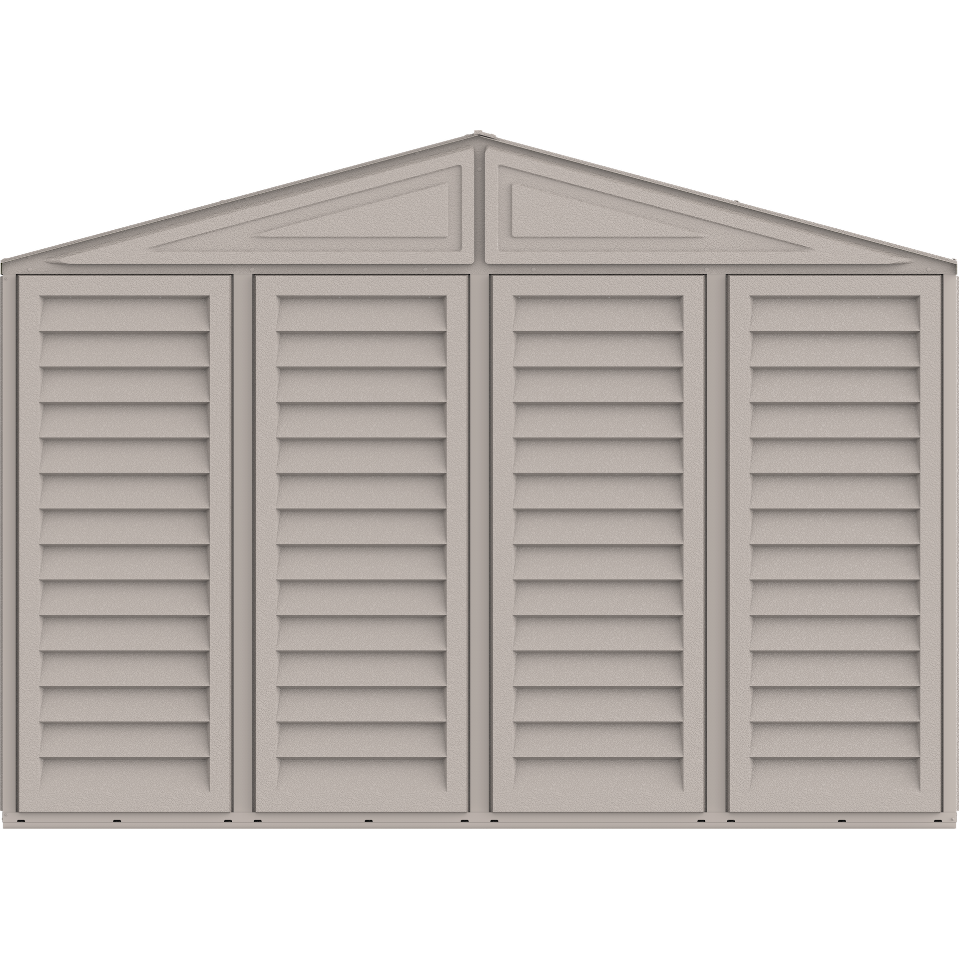 Duramax Garages DuraMax 10.5ft x 20.5ft w/ Vinyl Garage with Foundation Kit and windows