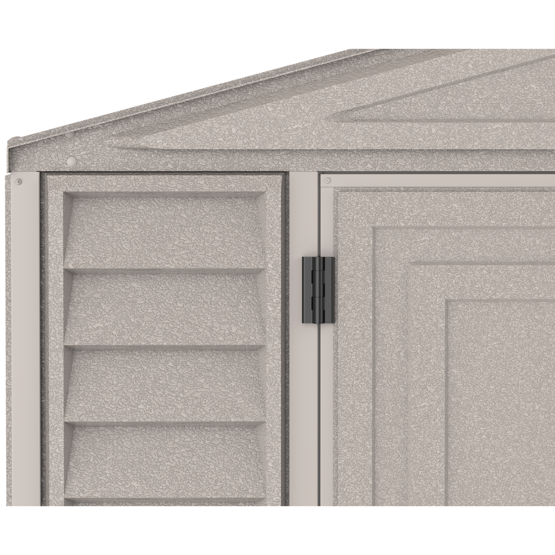 Duramax Garages DuraMax 10.5ft x 20.5ft w/ Vinyl Garage with Foundation Kit and windows
