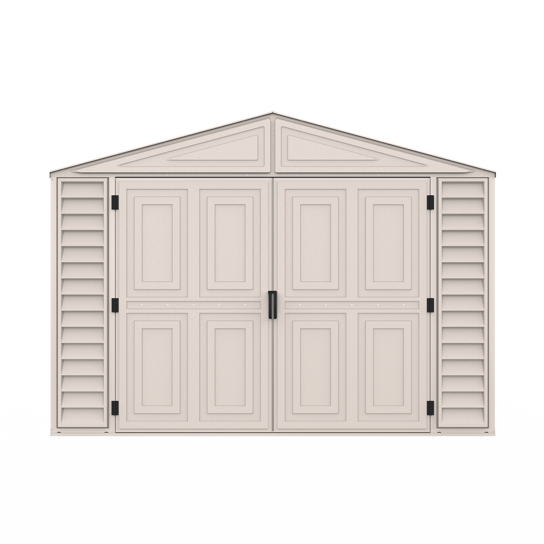 Duramax Garages DuraMax 10.5ft x 20.5ft w/ Vinyl Garage with Foundation Kit and windows