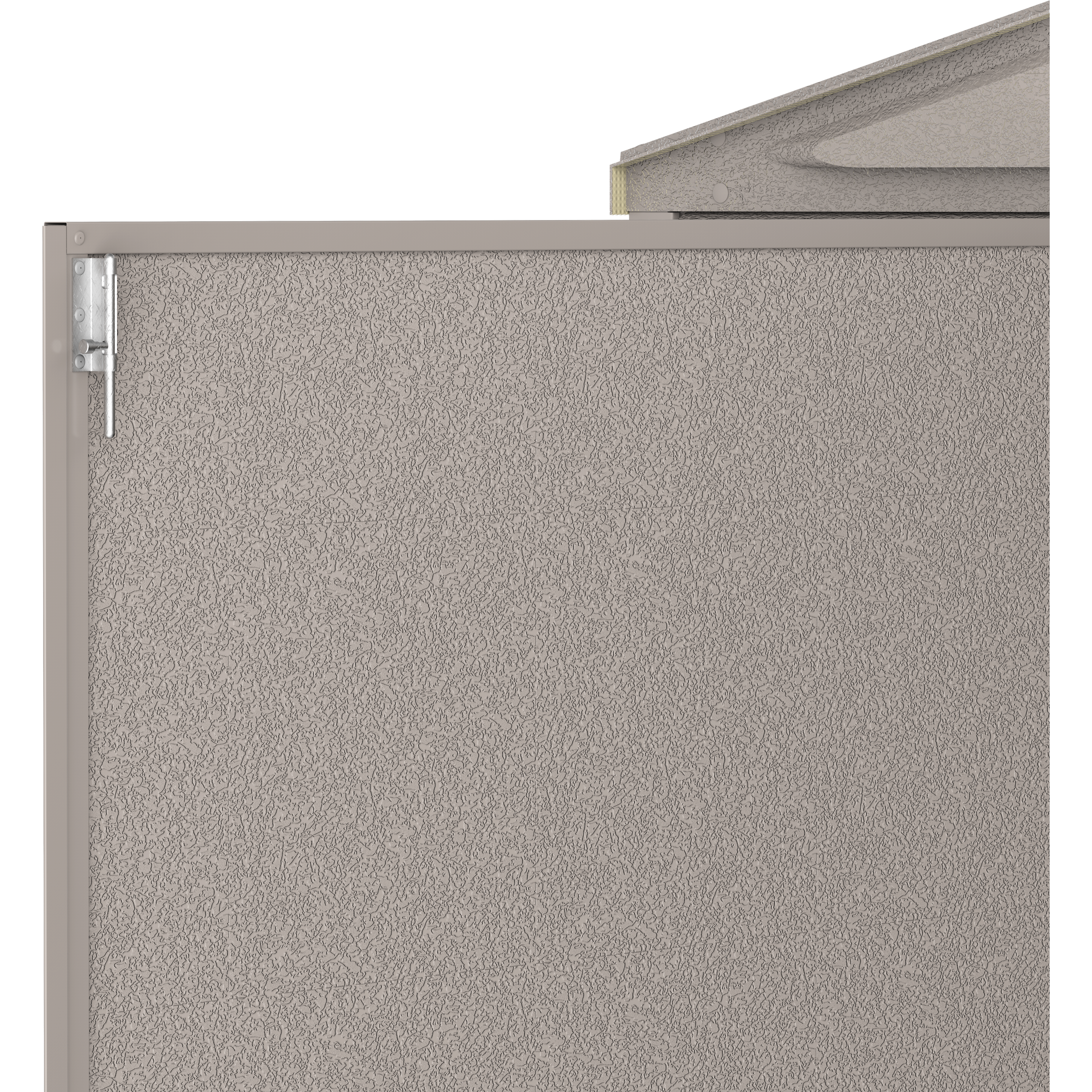 Duramax Garages DuraMax 10.5ft x 26.5ft Vinyl Garage with Foundation Kit and Windows