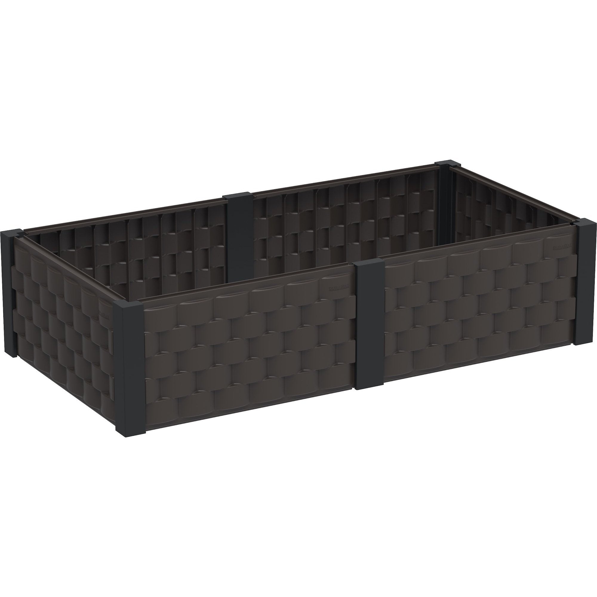Duramax Garden Brown Duramax Garden Bed Rectangle 2 Color Variants