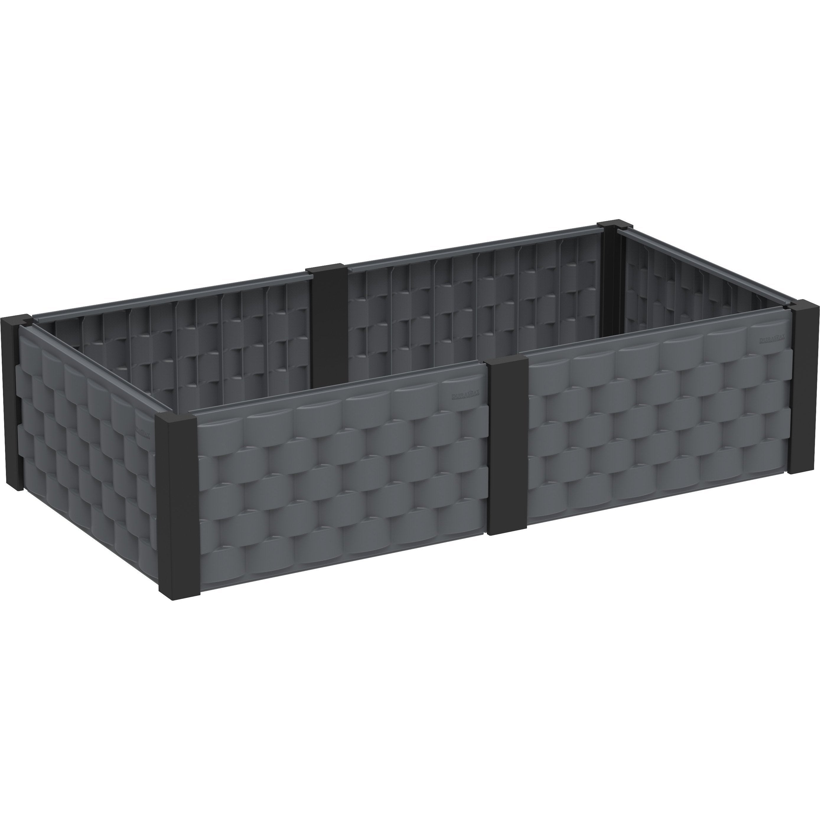 Duramax Garden Gray Duramax Garden Bed Rectangle 2 Color Variants