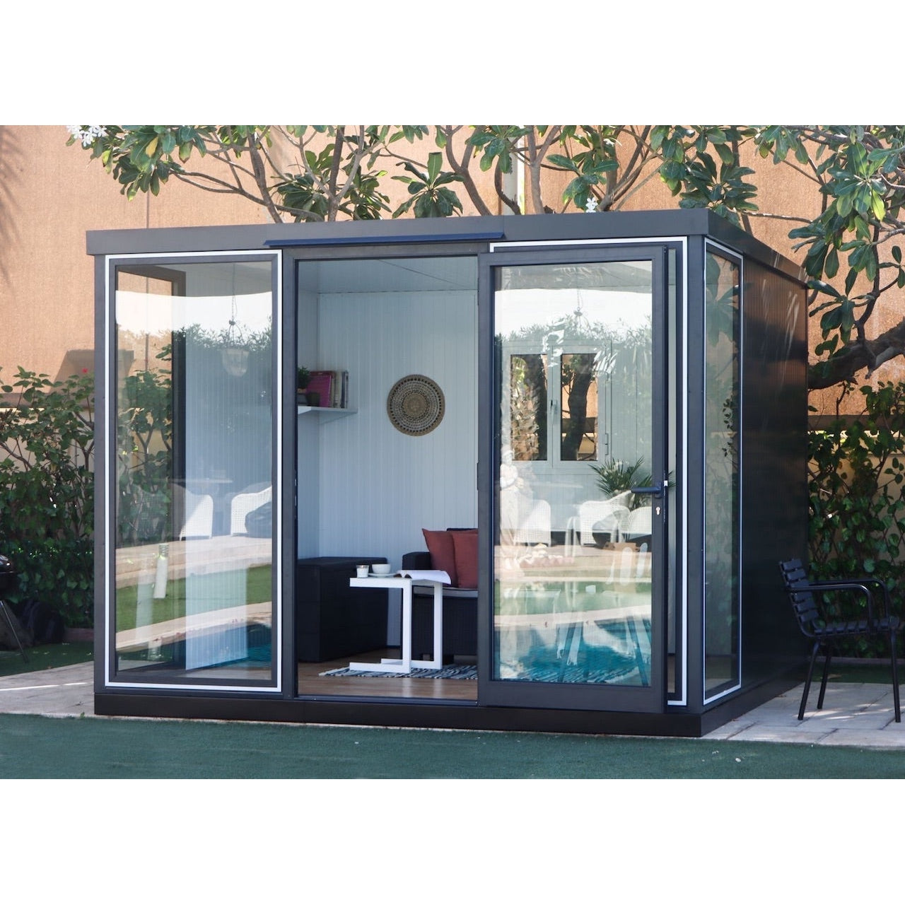 Duramax Insulated Buildings Duramax 10x10 Garden Glass Room