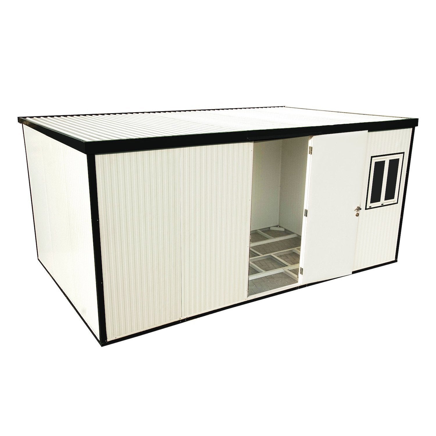 Duramax Insulated Buildings Flat Top Insulated Buildings 16 ft. W x 10 ft. D