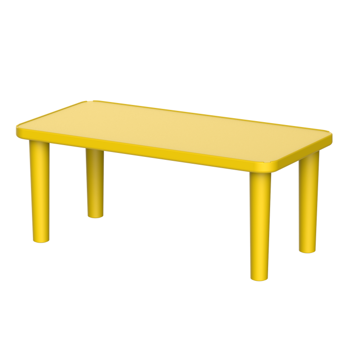 Duramax Kindergarten Table Duramax Kindergarten Table - Rectangle Yellow