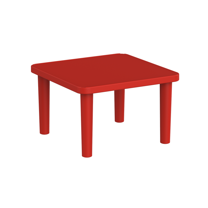 Duramax Kindergarten Table Duramax Kindergarten Table - Square Red