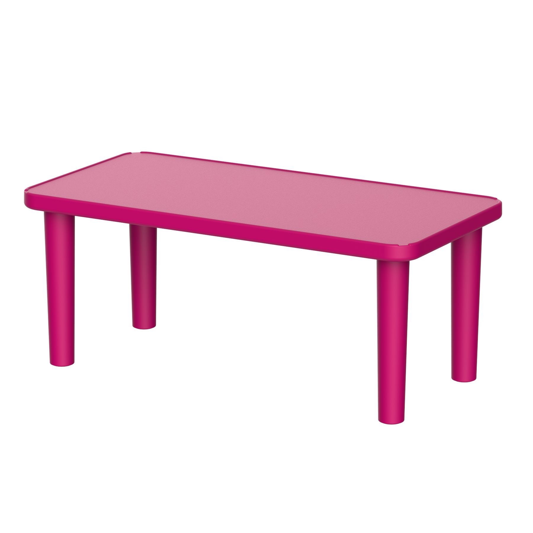 Duramax Kindergarten Table Pink Duramax Kindergarten Table - Rectangle
