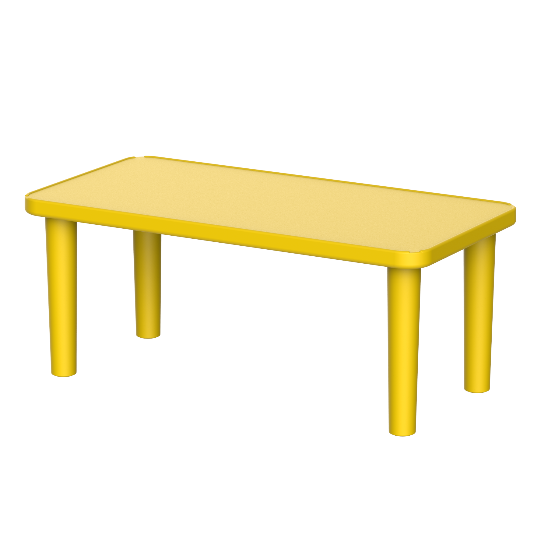 Duramax Kindergarten Table Yellow Duramax Kindergarten Table - Rectangle
