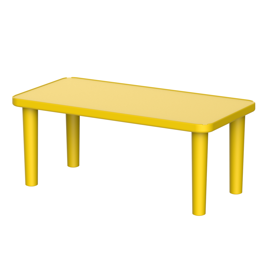 Duramax Kindergarten Table Yellow Duramax Kindergarten Table - Rectangle