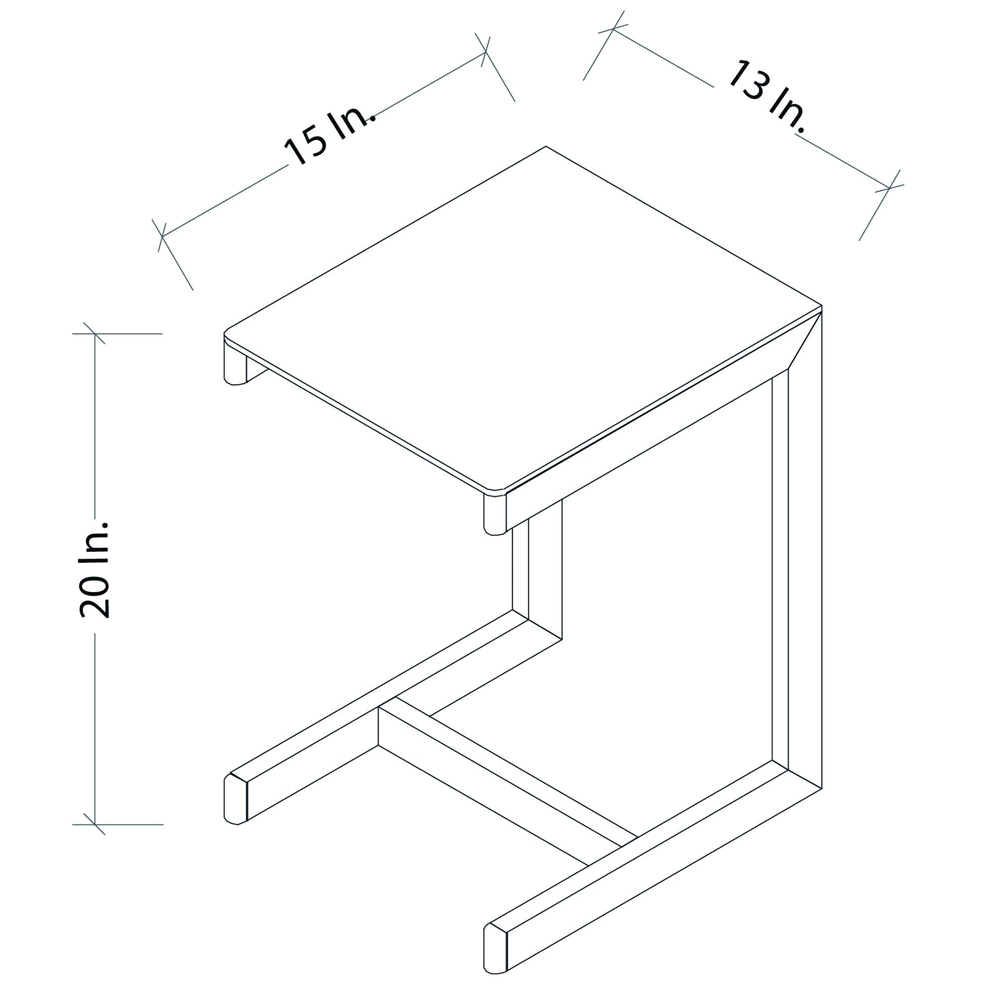 Duramax Lounger Cove Side Table