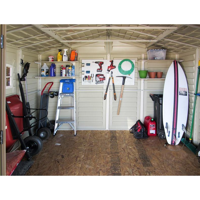 Duramax sheds DuraMax 10.5ft x 10.5 ft Woodbridge Plus w/ Foundation Kit & Window