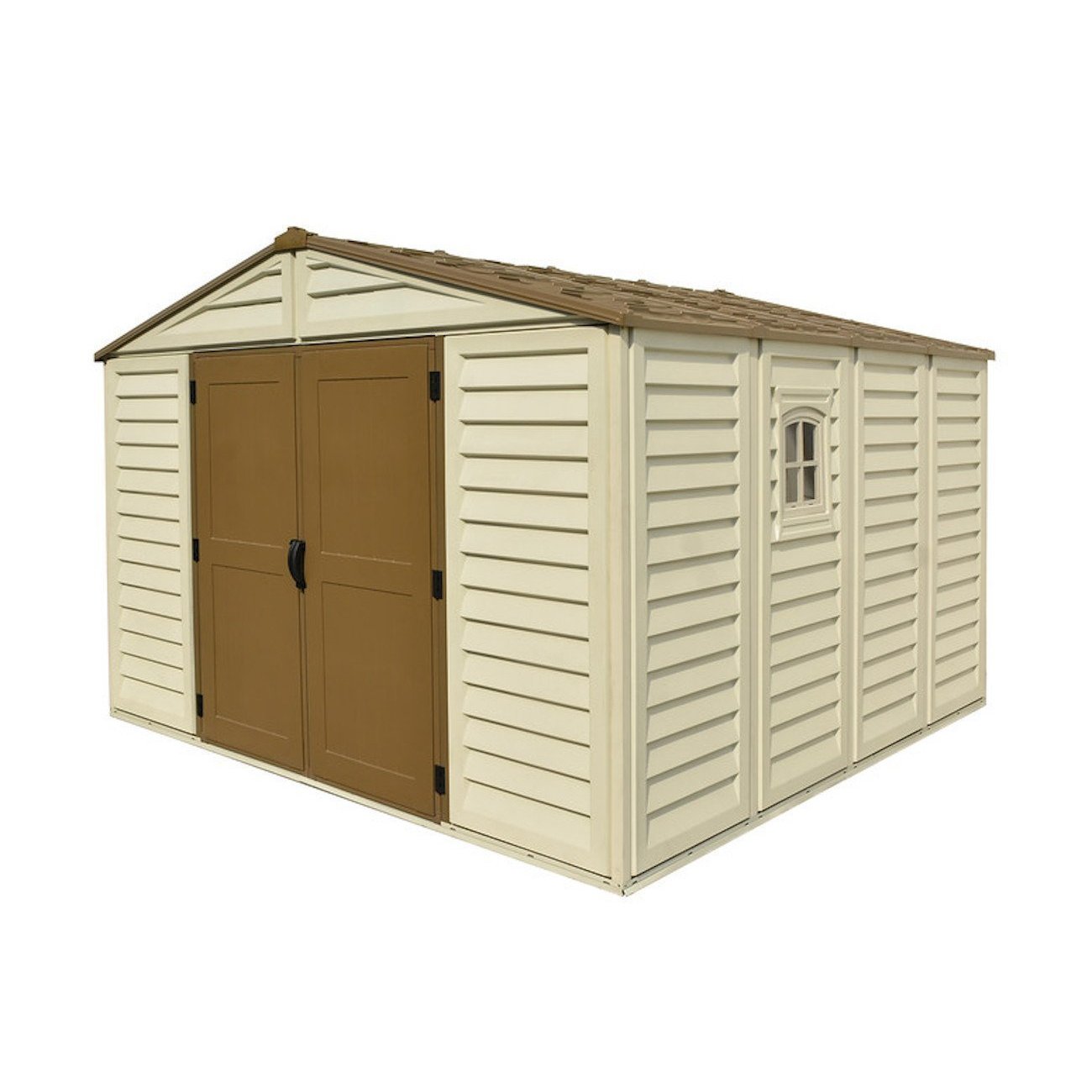 Duramax sheds DuraMax 10.5ft x 10.5 ft Woodbridge Plus w/ Foundation Kit & Window
