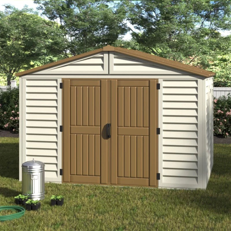 Duramax sheds DuraMax 10.5ft x 10.5 ft Woodbridge Plus w/ Foundation Kit & Window
