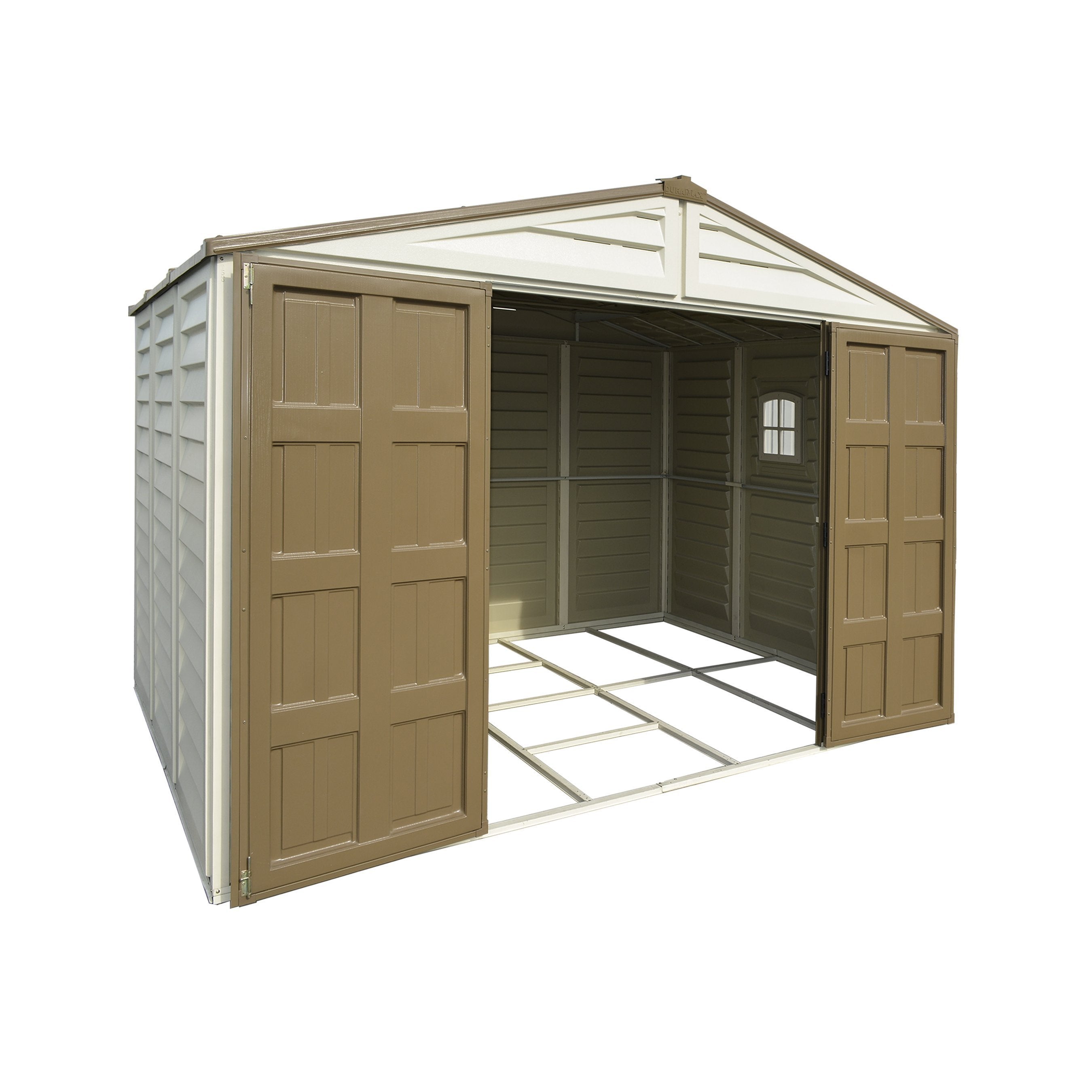 Duramax sheds DuraMax 10.5ft x 13ft  Woodbridge Plus w/ Foundation Kit & Window