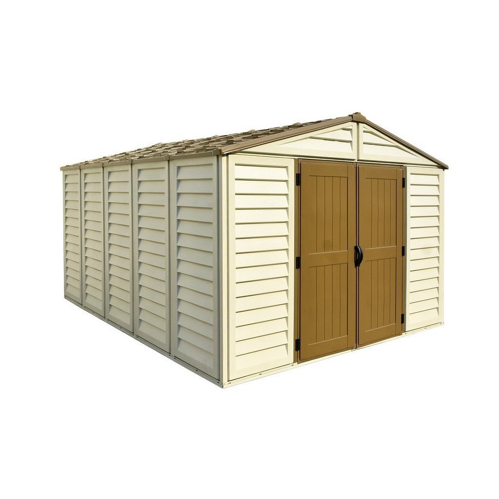Duramax sheds DuraMax 10.5ft x 13ft  Woodbridge Plus w/ Foundation Kit & Window