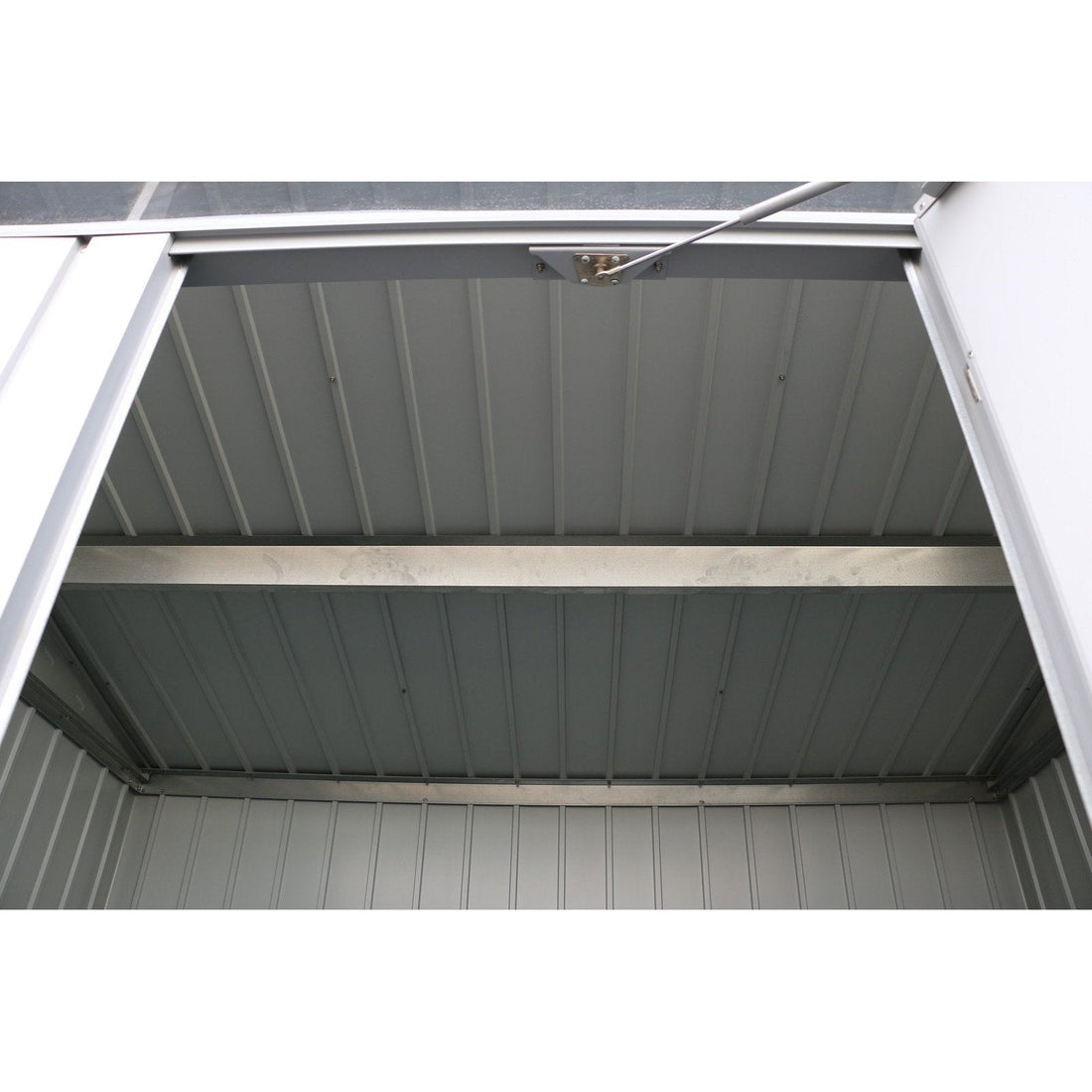 Duramax sheds Duramax 6ft x 5ft Palladium Premier Metal Shed - Light Gray