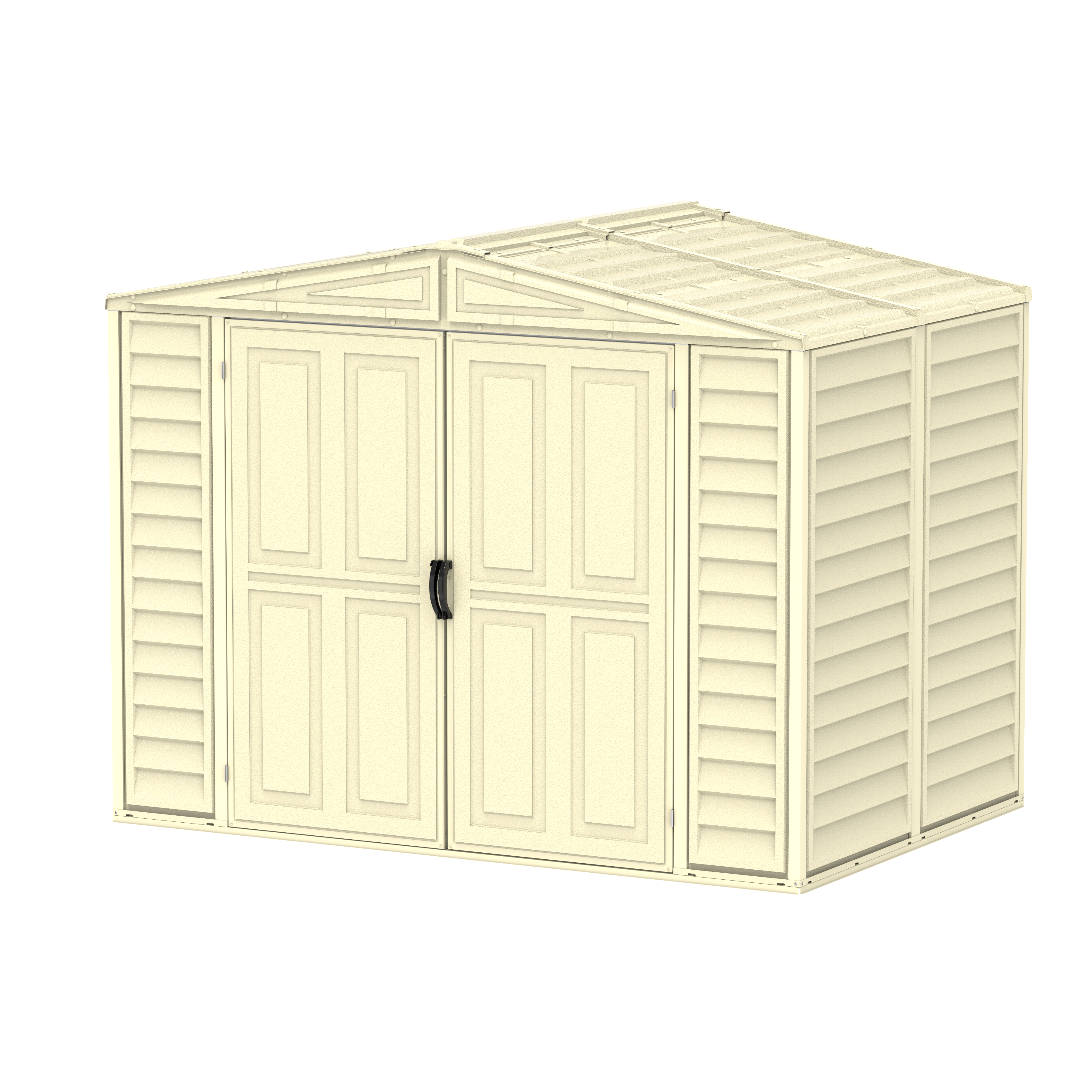 Duramax sheds Duramax 8ft x 5.5ft Duramate Vinyl Shed with Foundation