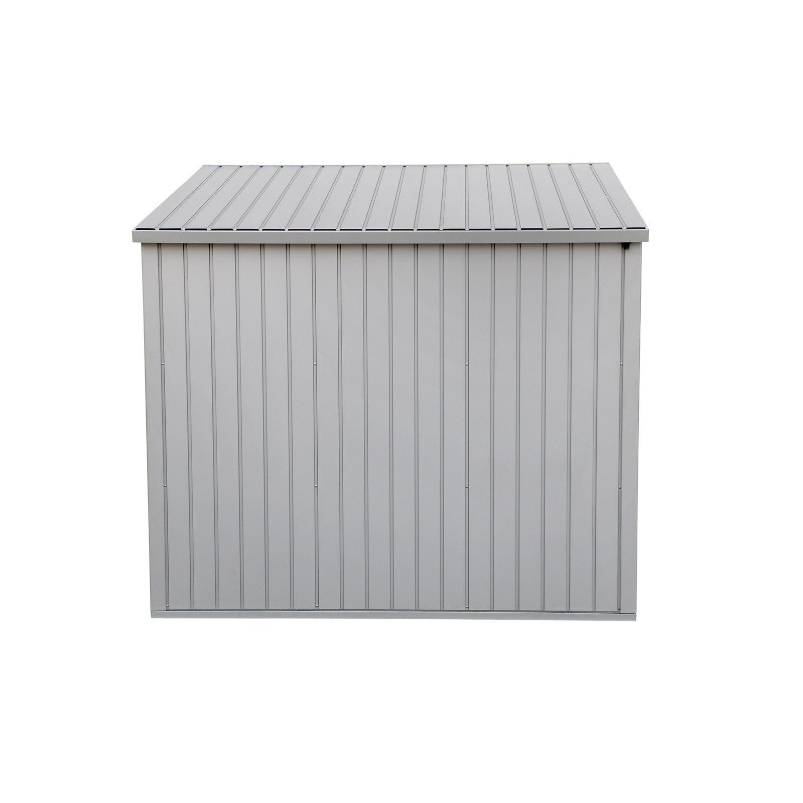 Duramax sheds Duramax 8ft x 6ft Palladium Premier Metal Shed Light Gray