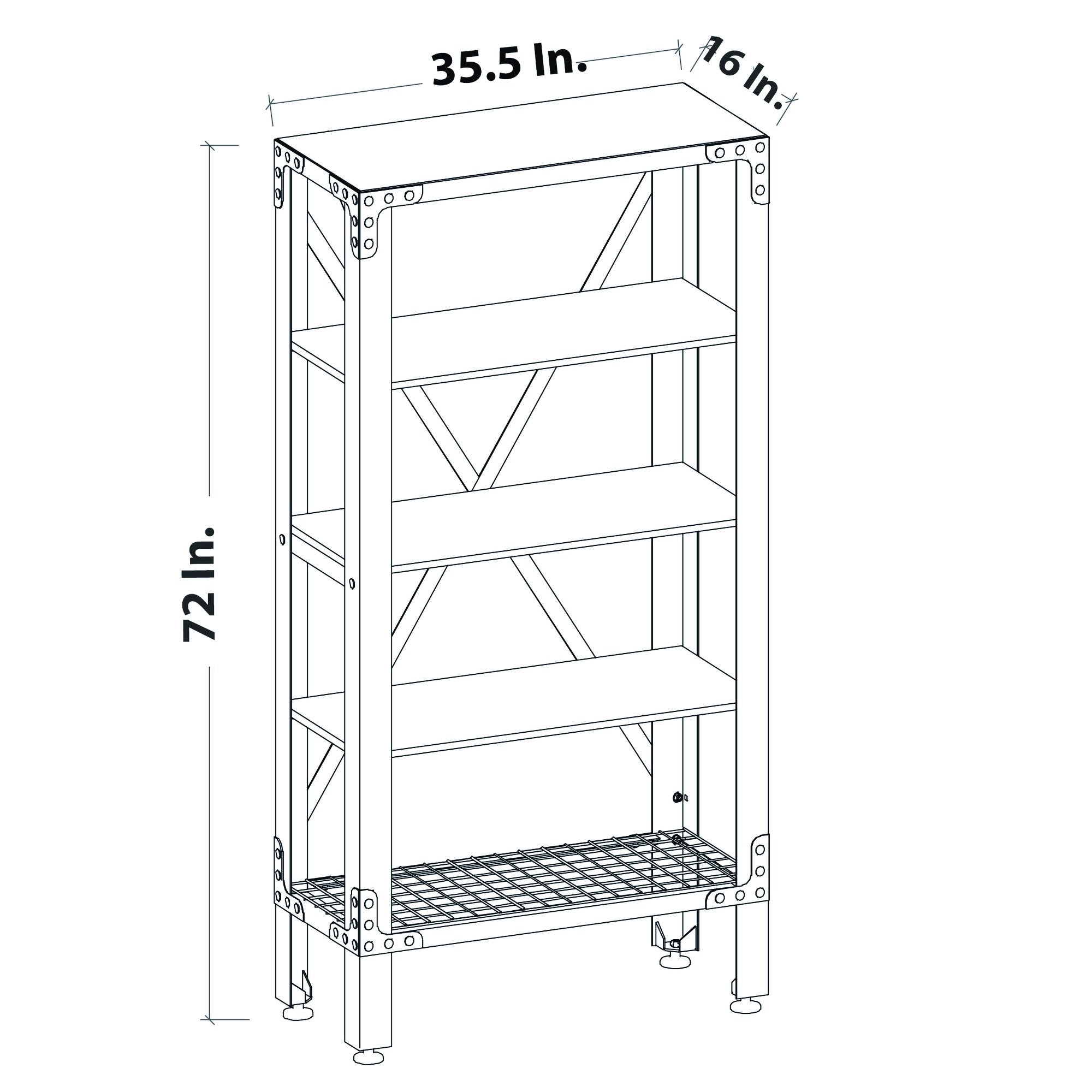 Duramax Shelving Racks Duramax Industrial Metal and Wood Storage Shelving