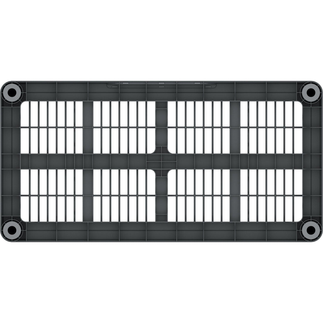Duramax Shelving Racks Duramax Plastic Heavy Duty Multipurpose Freestanding 3 Tier Shelving Unit