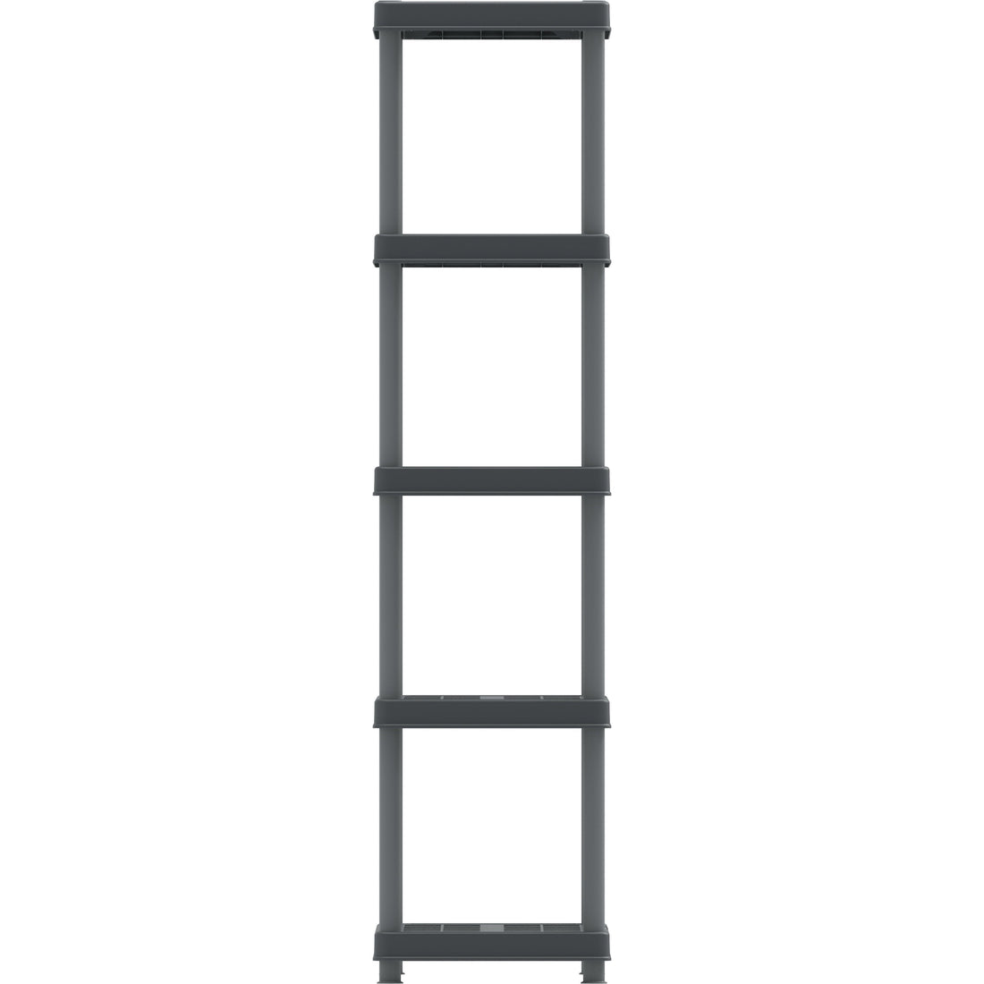 Duramax Shelving Racks Duramax Plastic Heavy Duty Multipurpose Freestanding Duramax 5 Tier Shelving Rack