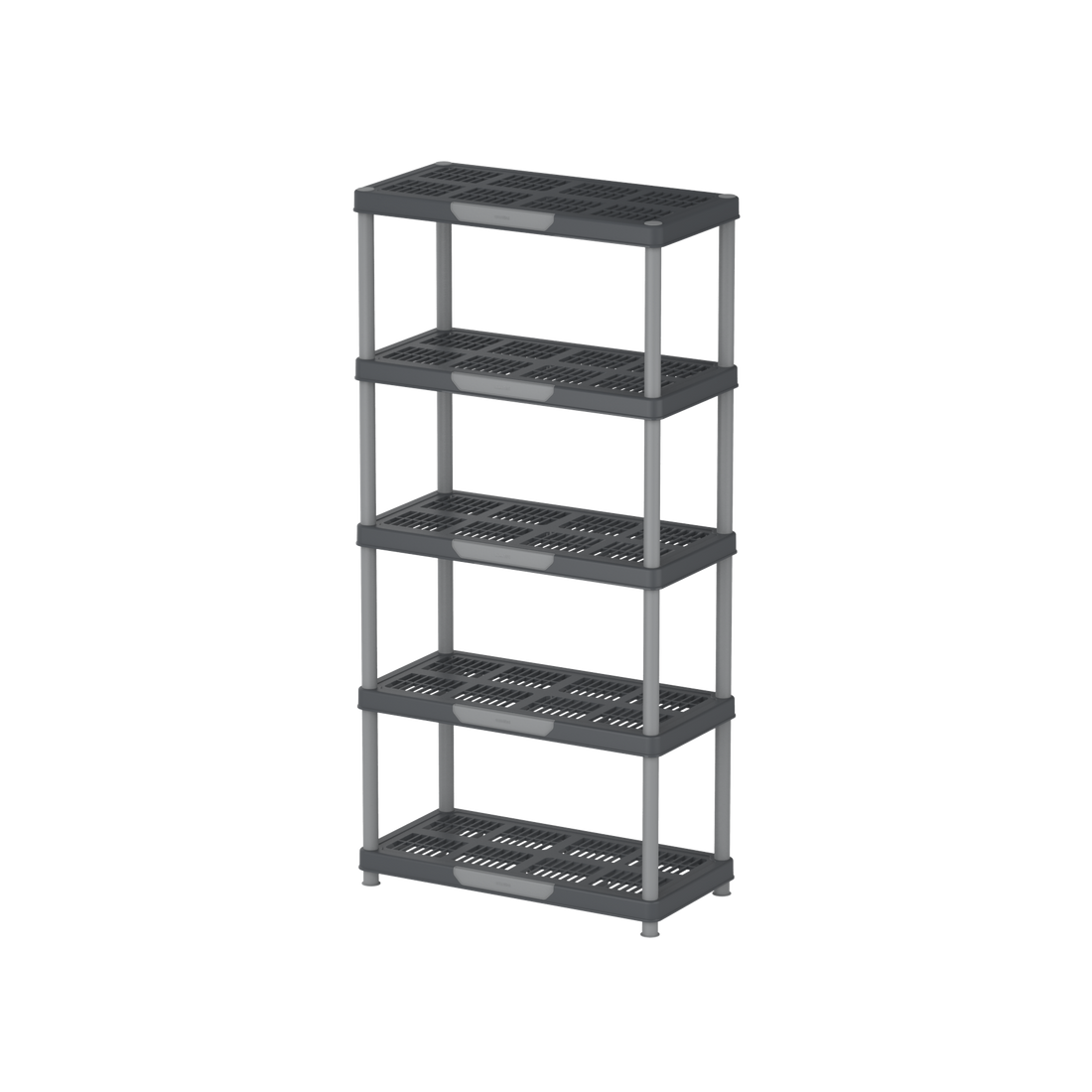 Duramax Shelving Racks Duramax Plastic Heavy Duty Multipurpose Freestanding Duramax 5 Tier Shelving Rack