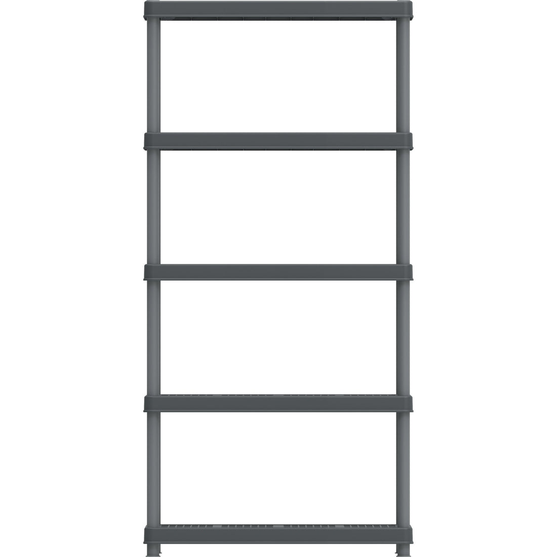 Duramax Shelving Racks Duramax Plastic Heavy Duty Multipurpose Freestanding Duramax 5 Tier Shelving Rack