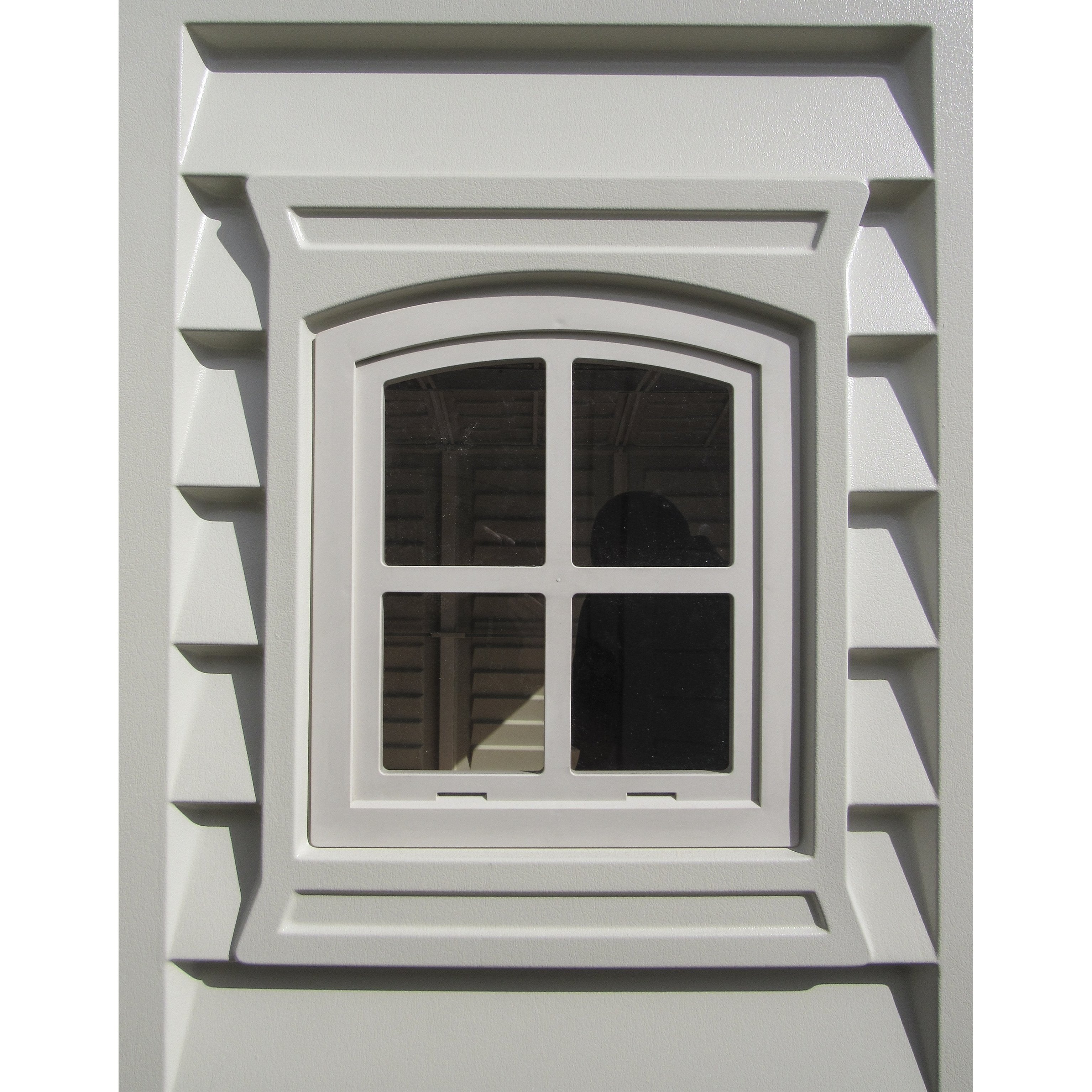 Duramax Vinyl Sheds DuraMax 10.5 ft x 8ft Woodbridge Plus Shed w/ Foundation Kit & Window