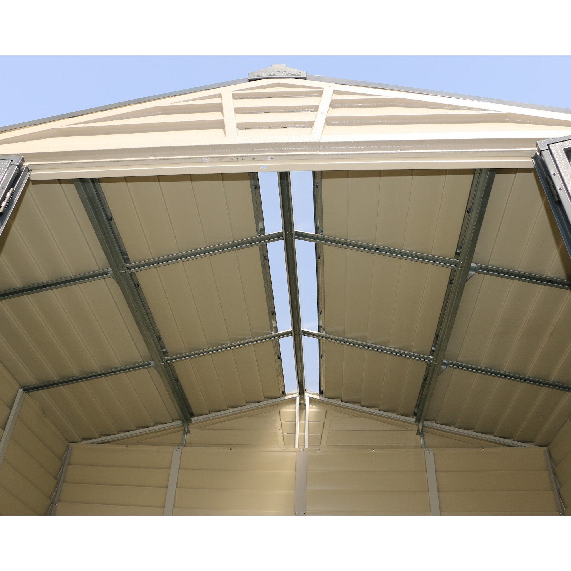 Duramax Vinyl Sheds DuraMax StoreMax Plus 10.5x8 Ft with Molded Floor